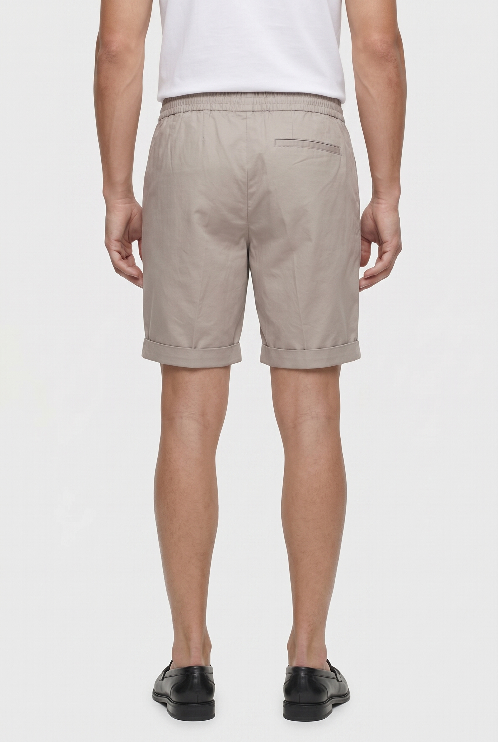 LINEN BLEND SHORT NEUTRAL 2