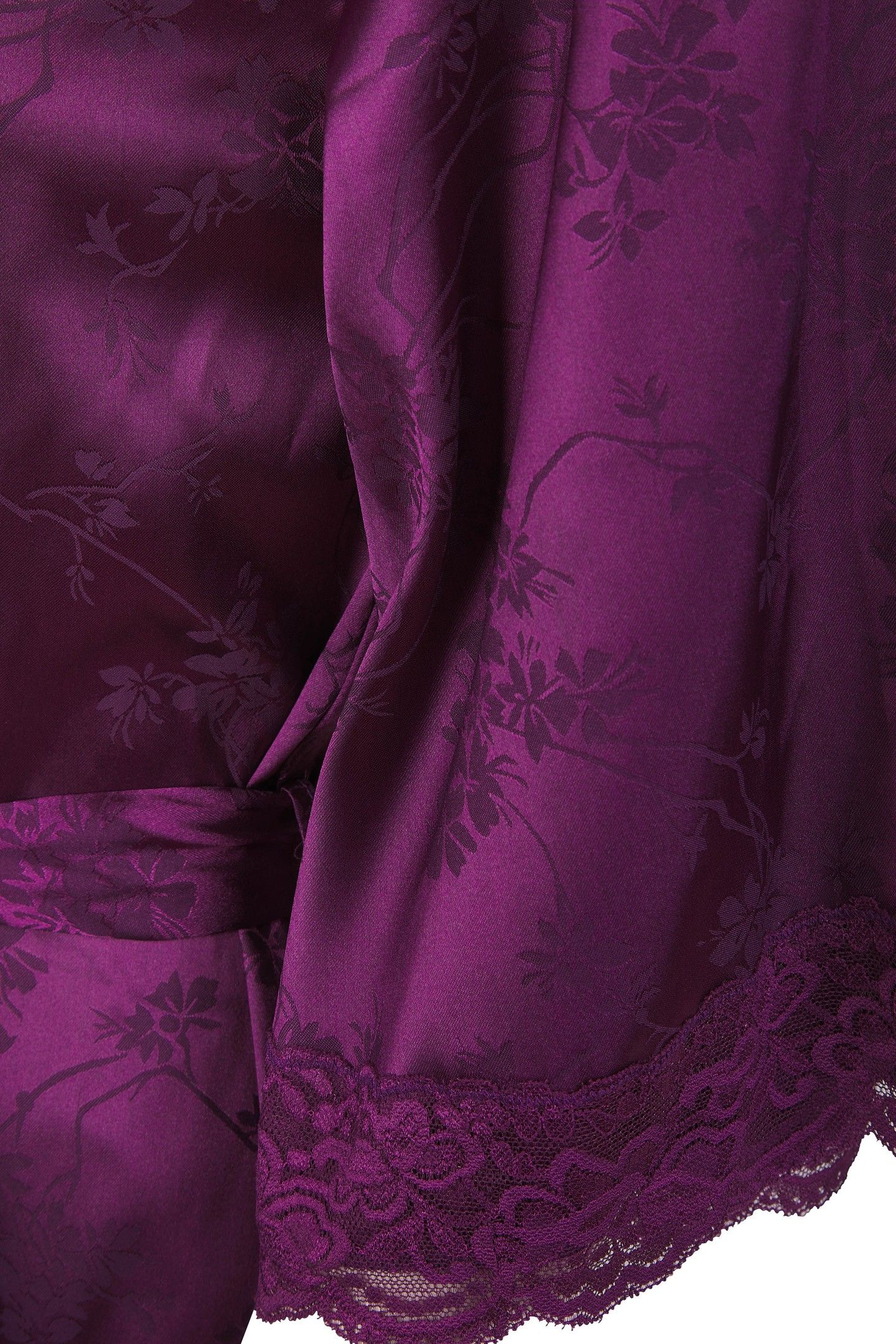 CLARA 1PK KIMONO DARK PURPLE 4