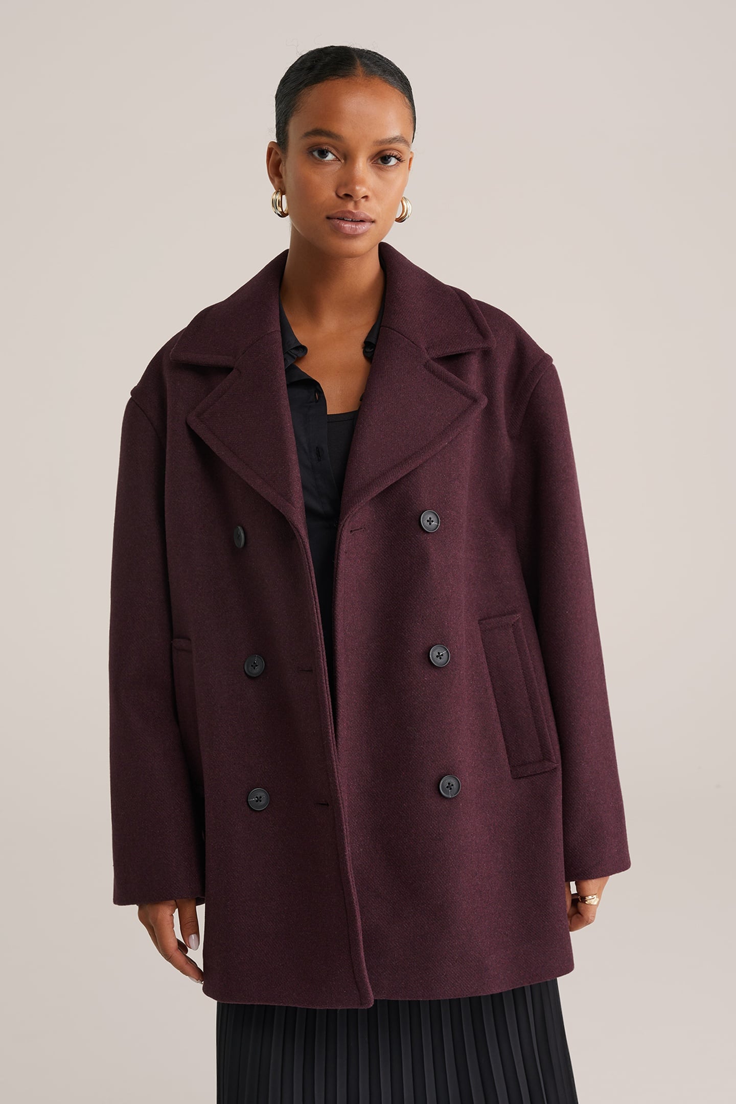 COAT AUBERGINE 3