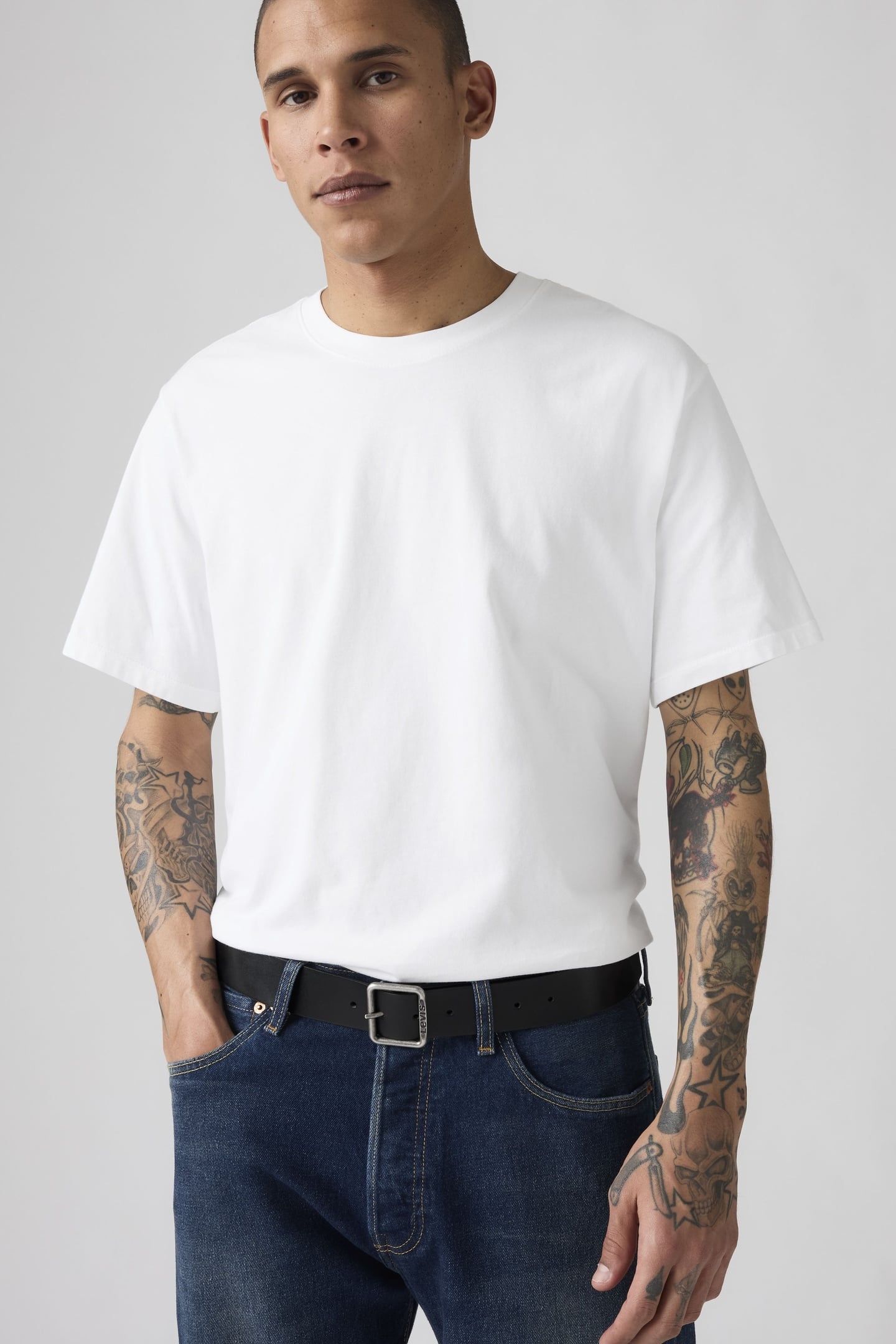 Levi's Parker Belt Maat: 95 | Riemen Outlet | Heren | Zwart