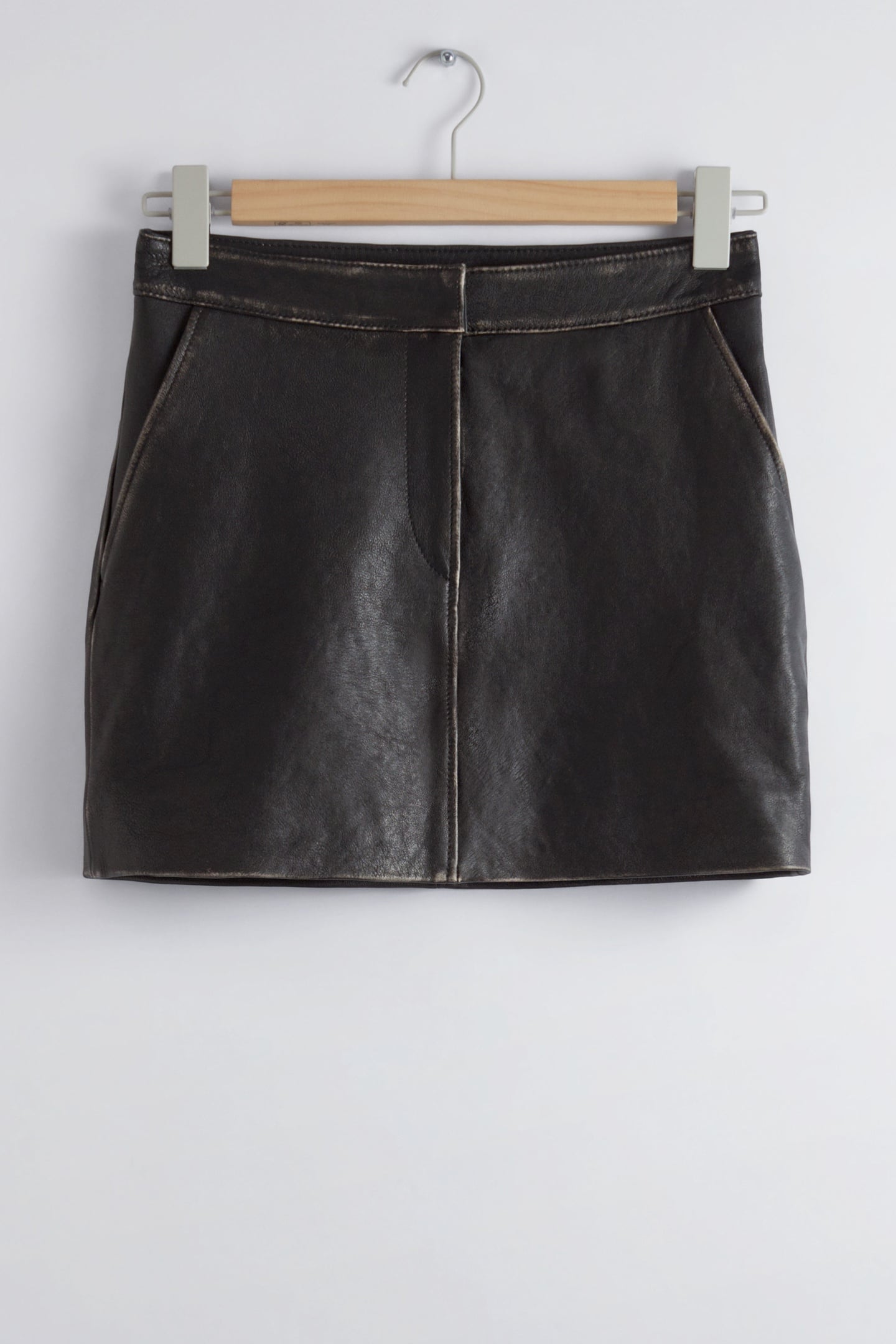 UNITY LEATHER SKIRT BLACK 3