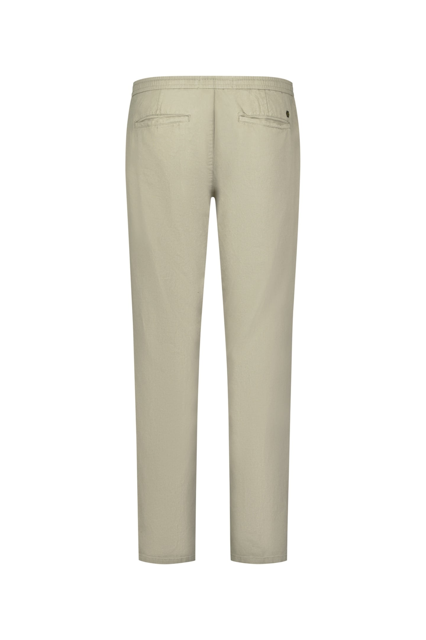 BEACH PANT WITH LINEN GARMENT DYED TAUPE 2