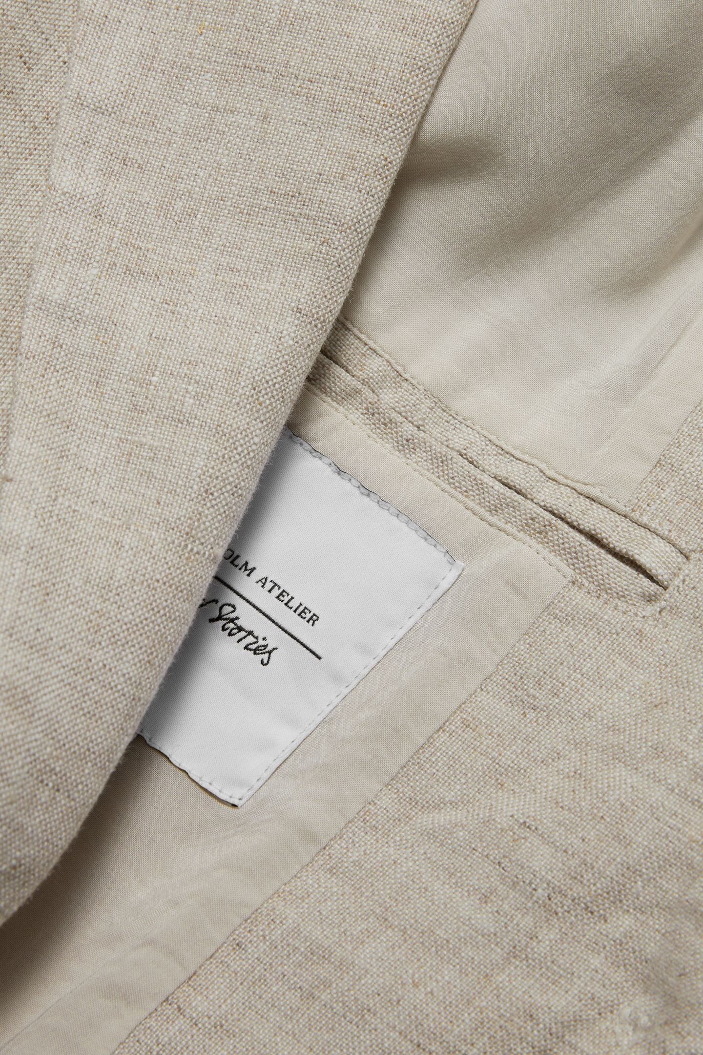 KAIA LINEN BLAZER BEIGE 3