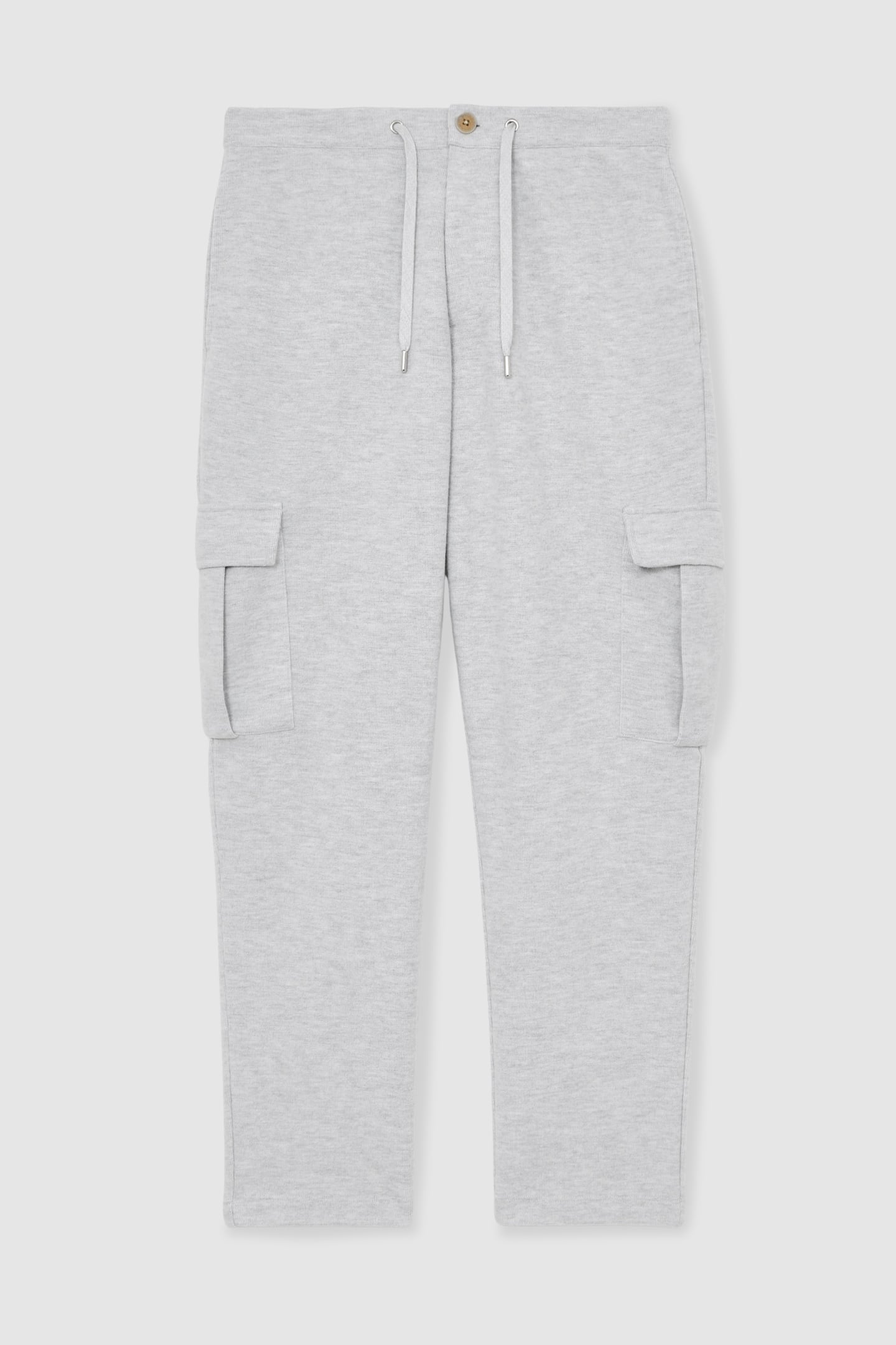 JERSEY CARGO TROUSER GREY MARL 5