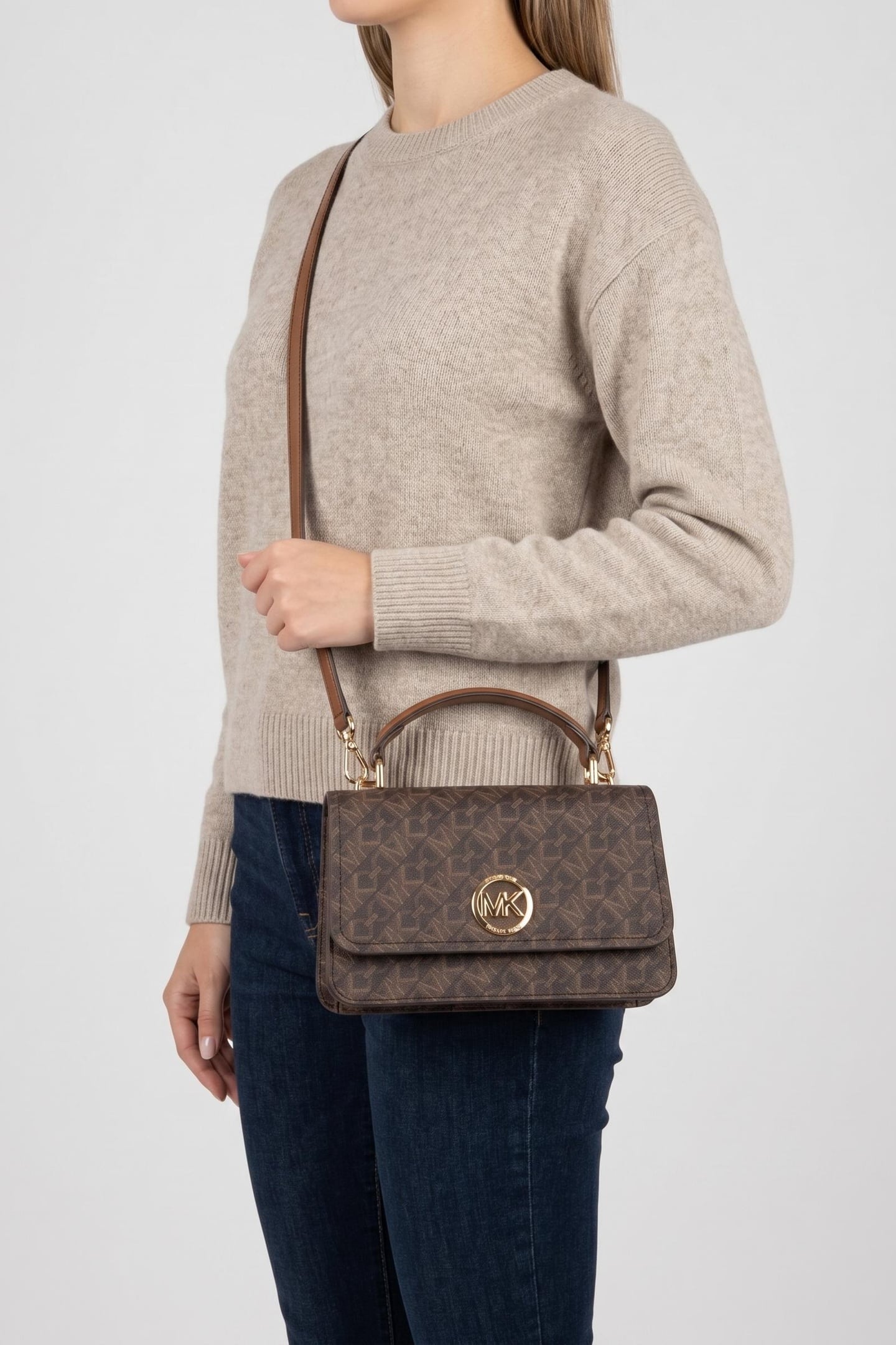 SMALL CROSSBODY BRN/LUGGAGE 1