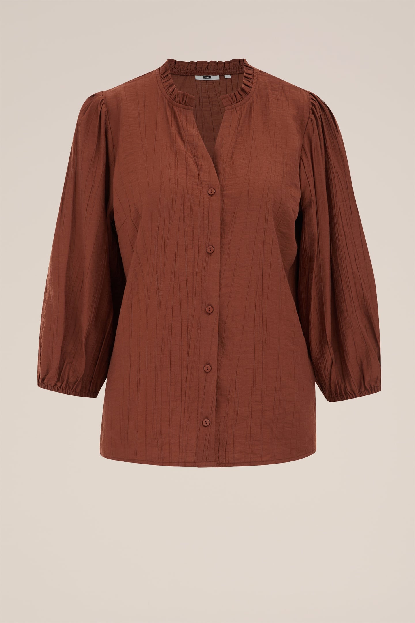 BLOUSE BROWN 4