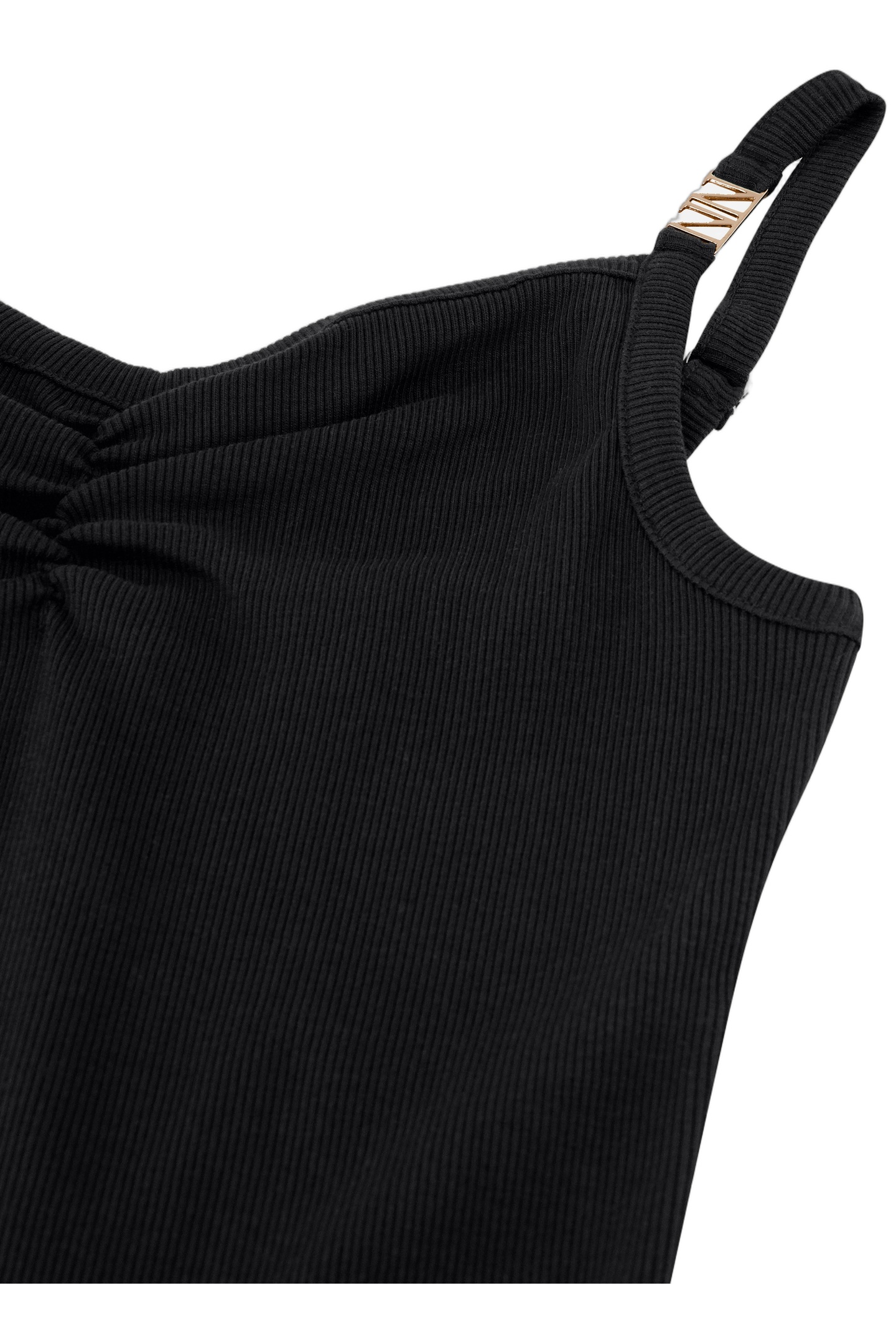 LUUNA RIB DRESS BLACK 4