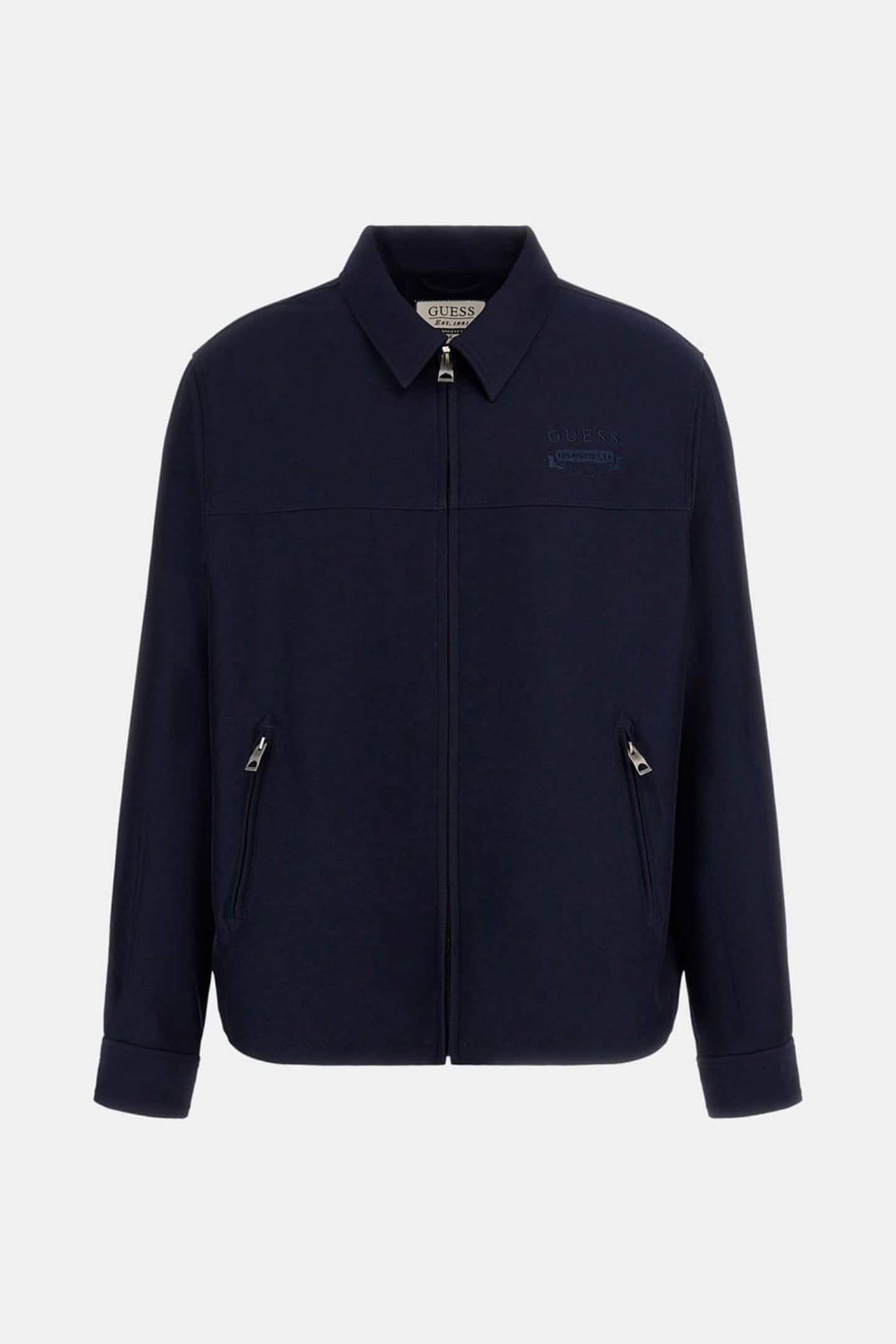 GUESS ECO FINE OVERSHIRT SMART BLUE 7