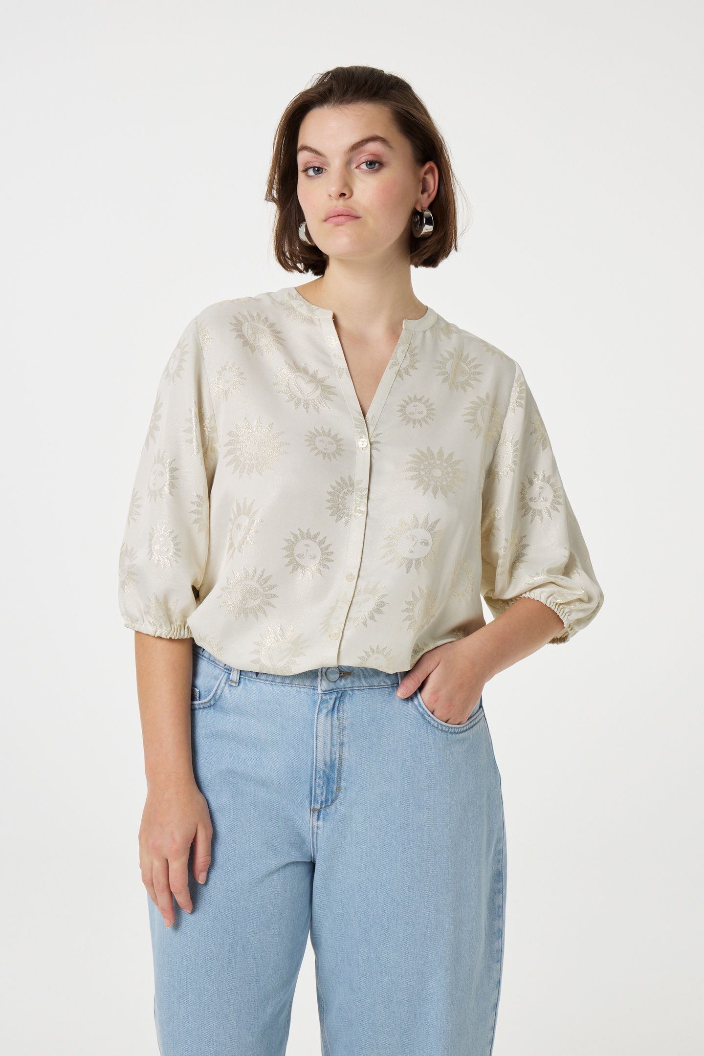 GINA BLOUSE COSY WHITE 2