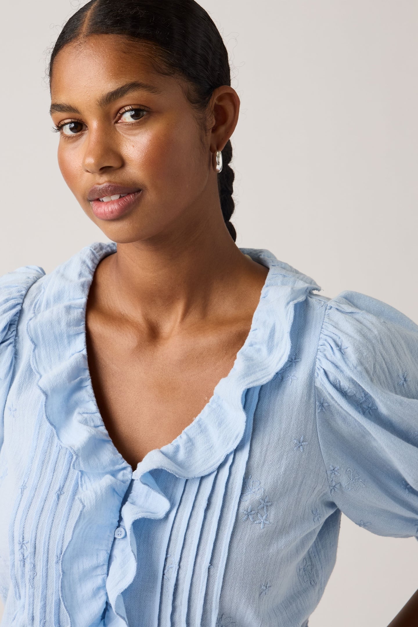 GISELLE RUFFLE BLOUSE 6