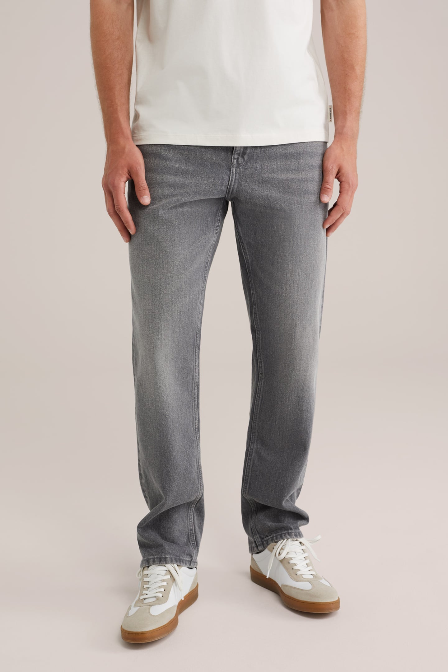 5-POCKET MID WAIST GREY 2