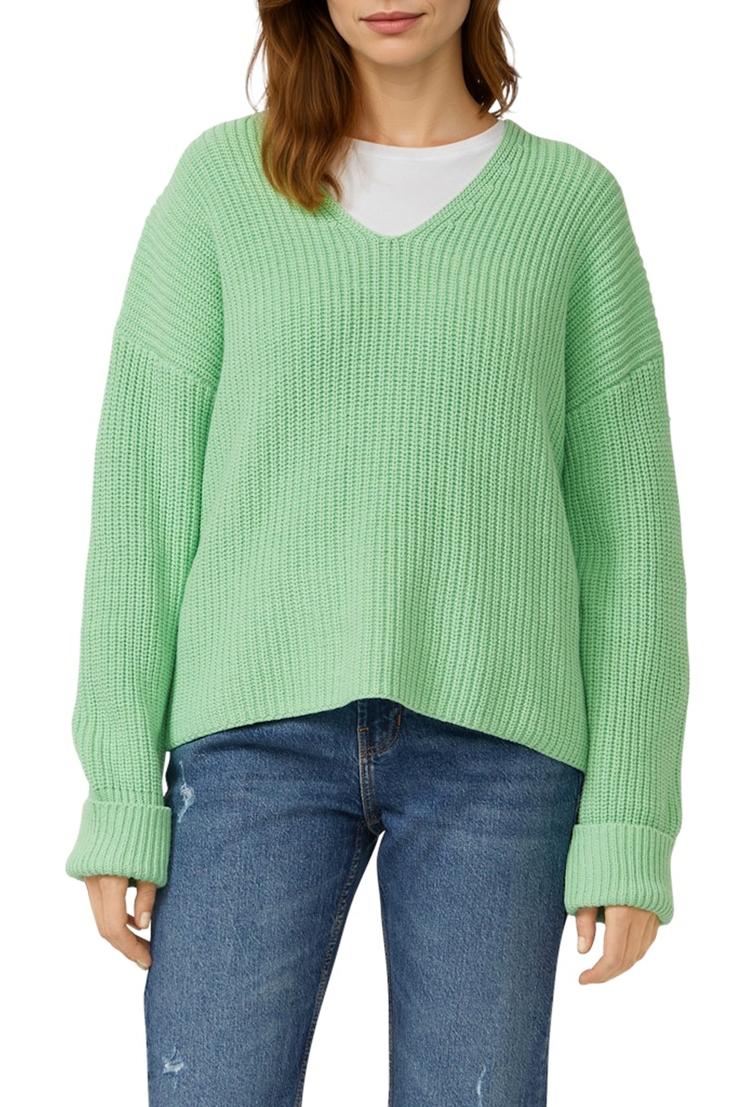 s.Oliver Pullovers Green Maat: 46 | Sweaters Outlet | Dames | Groen