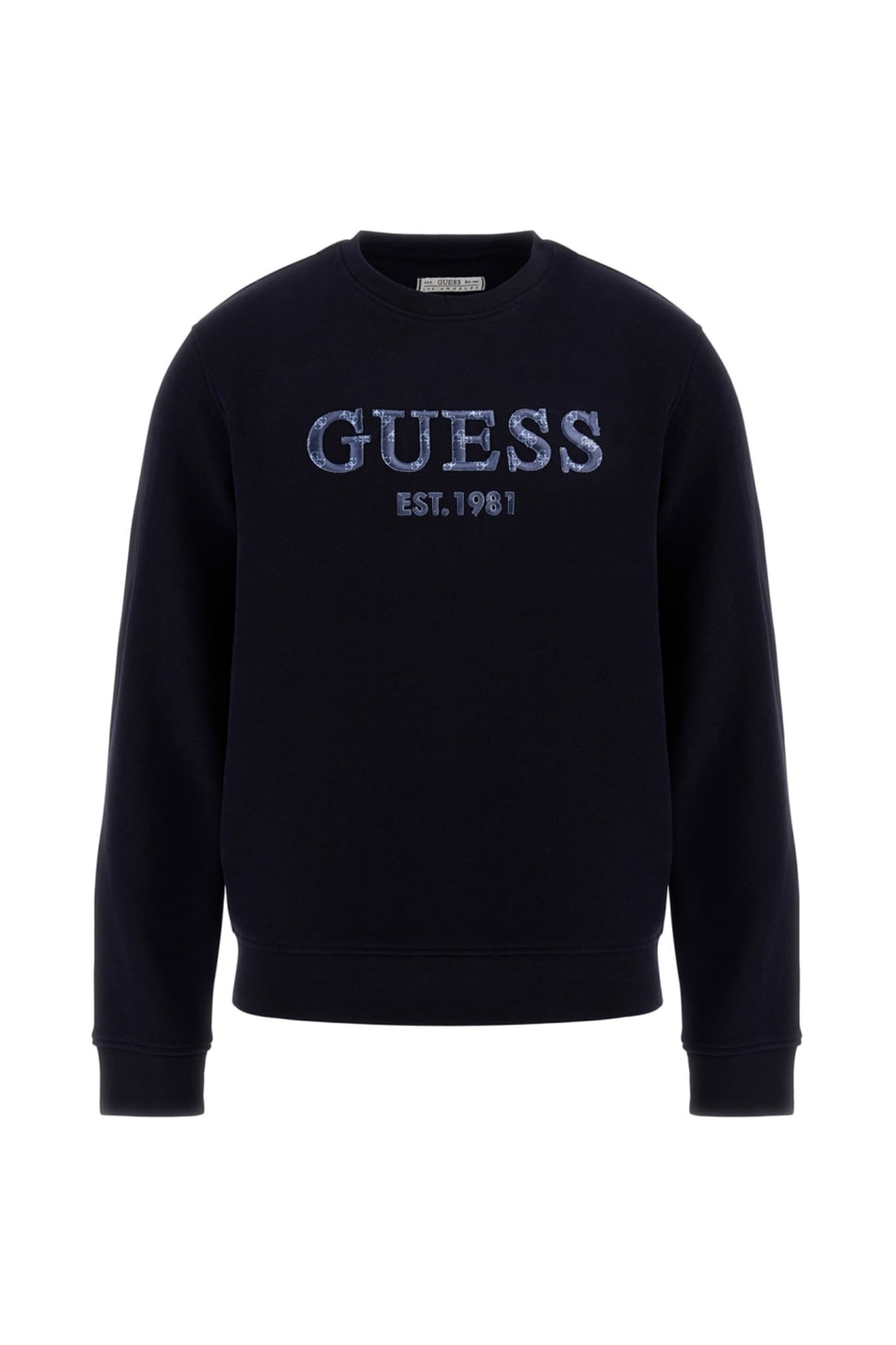 GUESS ECO BEAU CN SWEATSHIRT SMART BLUE 1