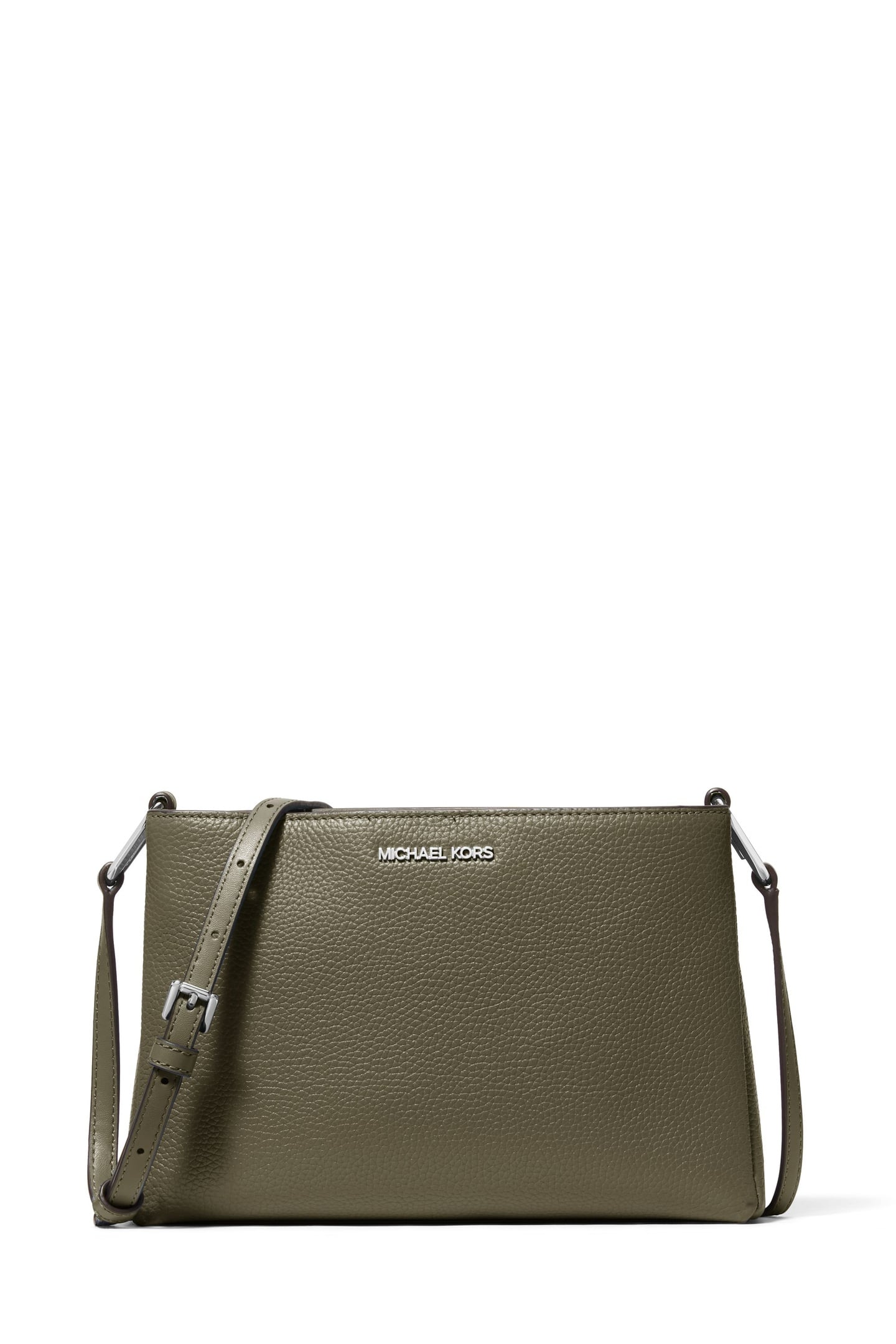 MEDIUM TRIPPLE COMPARTMENT CROSSBODY OLIVE 1