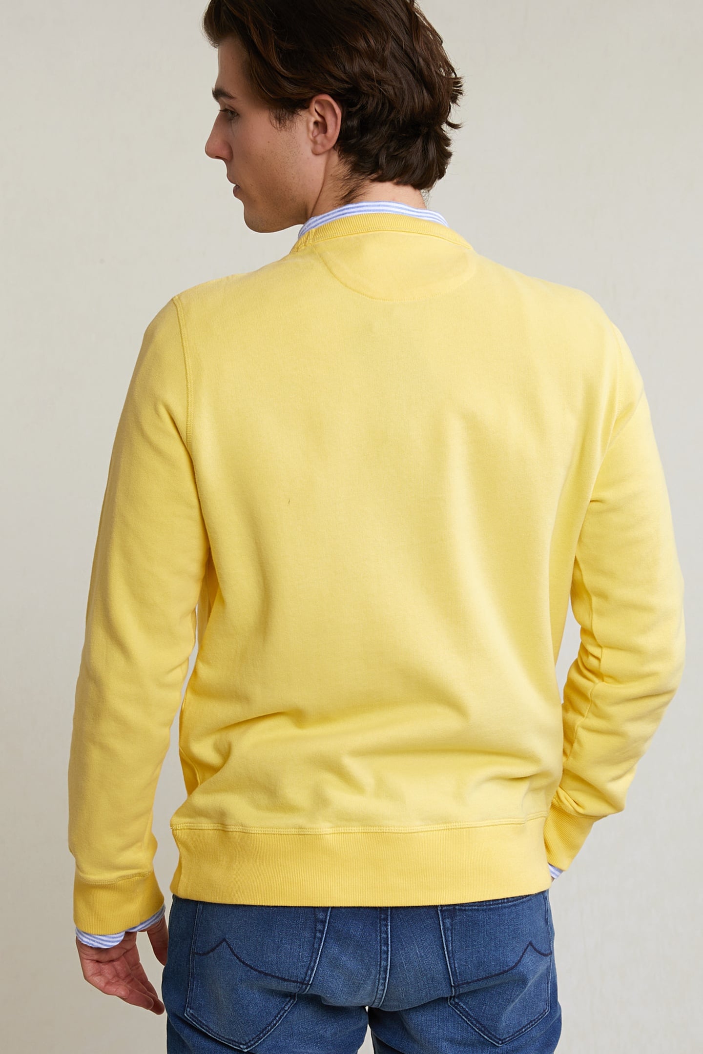 FCY CREW-NK SWT YELLOW 3