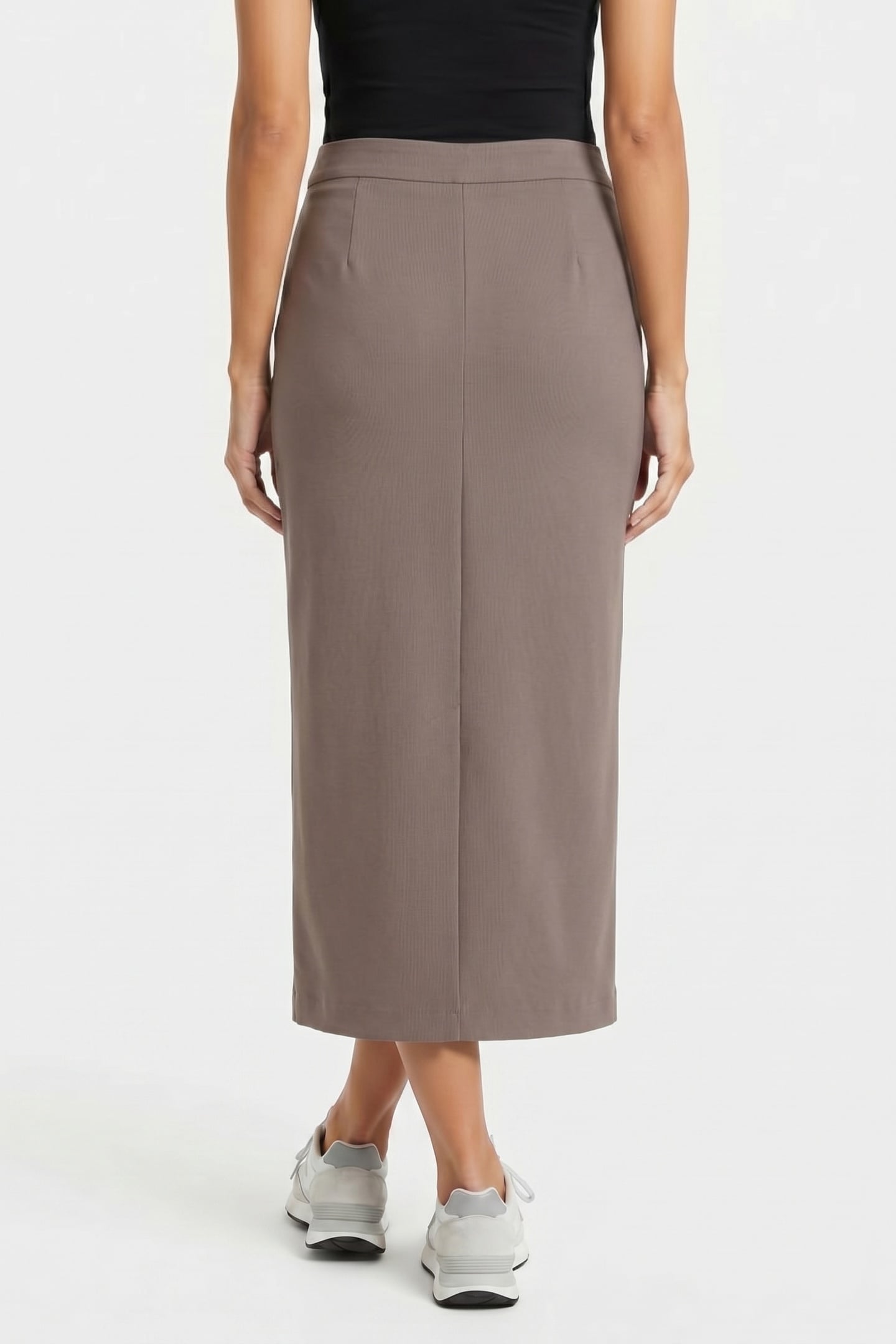 INGRID MAXI SKIRT BEIGE 2