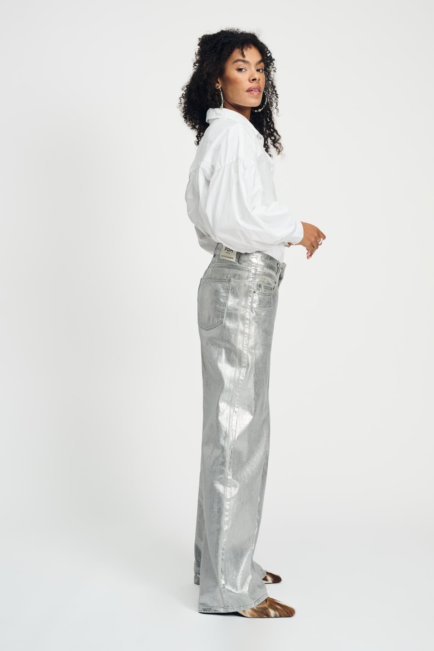 JEANS - SHIMMER DENIM GREY 5