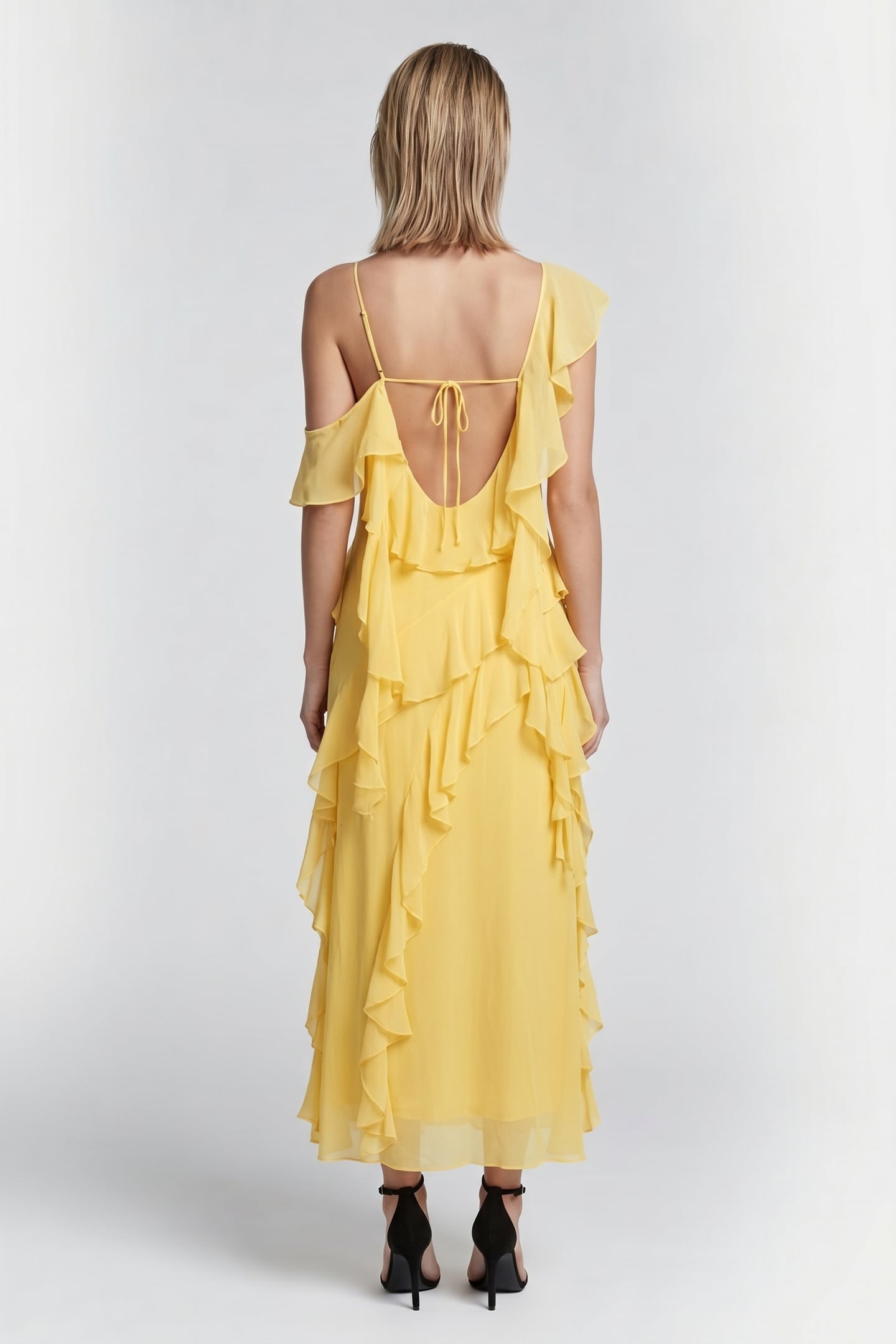 CARMEL DRESS YELLOW 2
