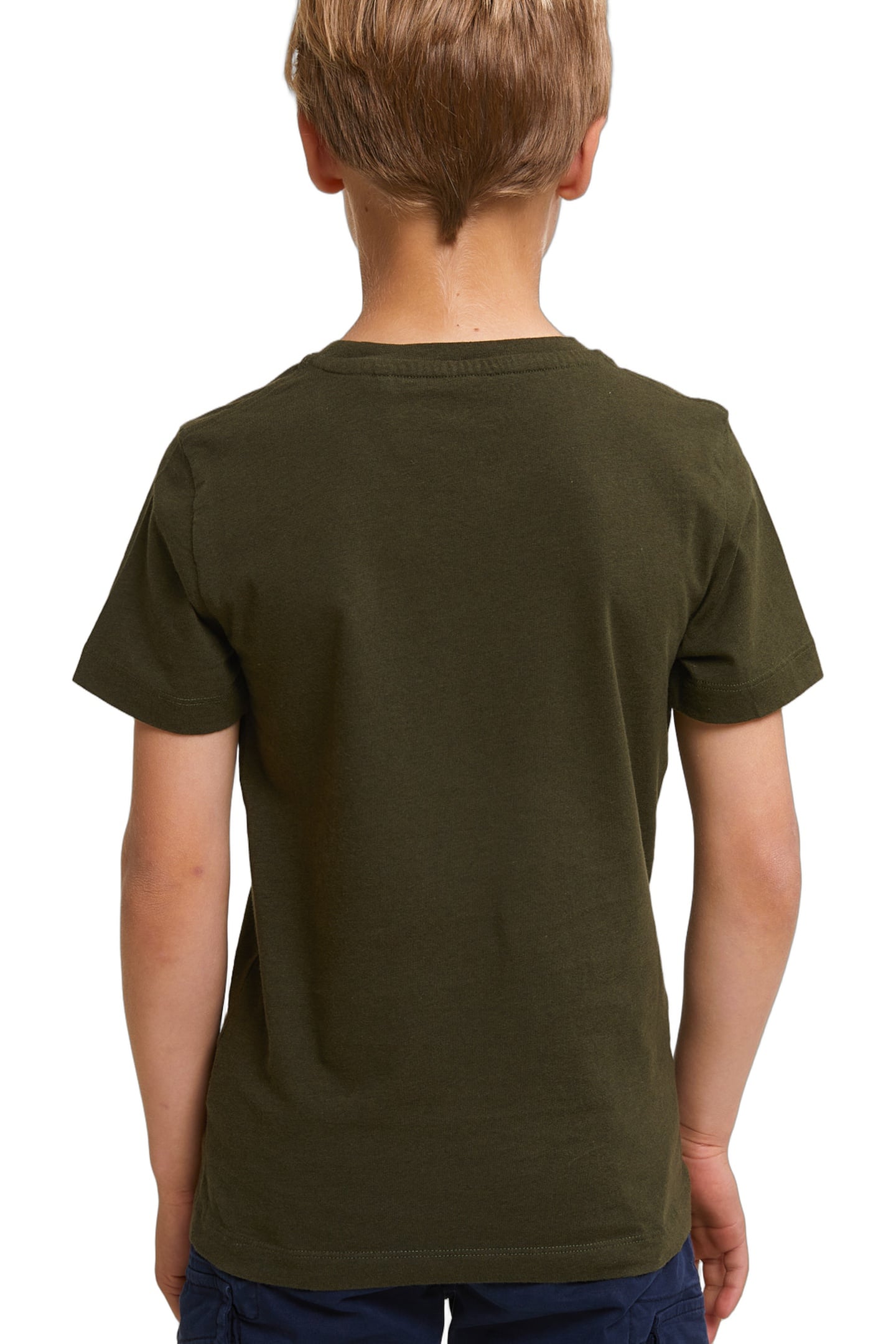 NORMAL FIT BASIC T-SHIRT SHORT SLEEVES FOREST MIX 4