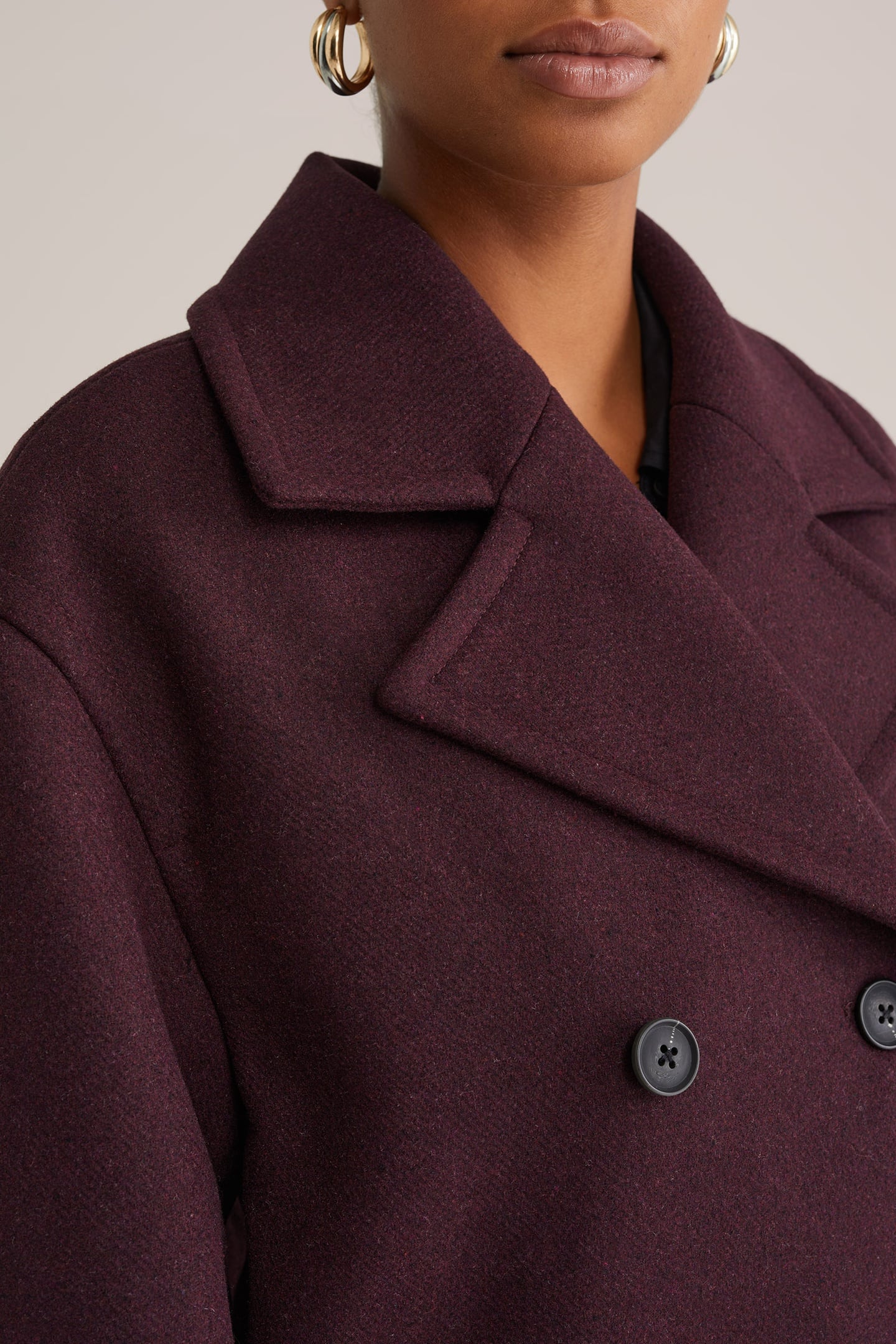 COAT AUBERGINE 6
