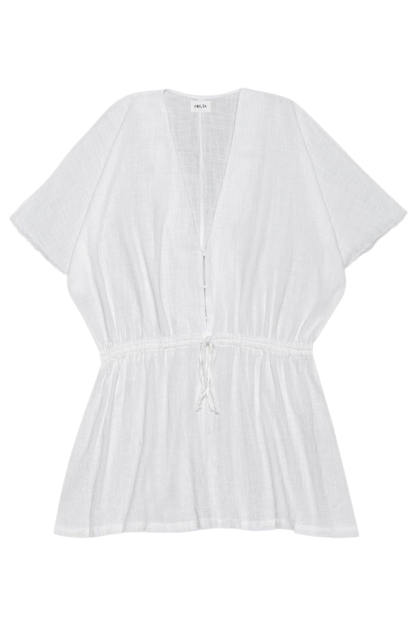 THE WHITE SHORT KAFTAN DRESS WHITE 3