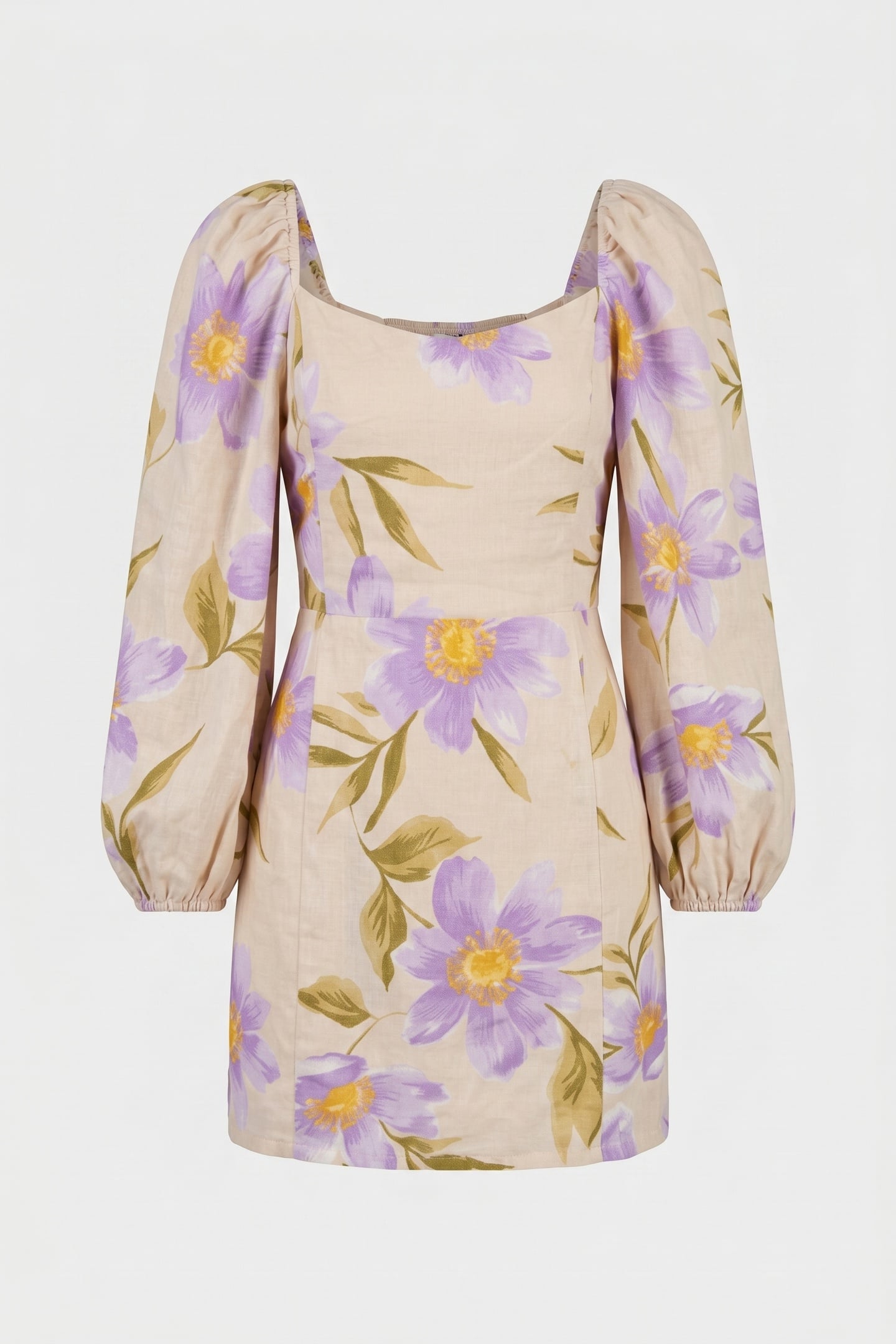 HAZEL DRESS BEIGE 4