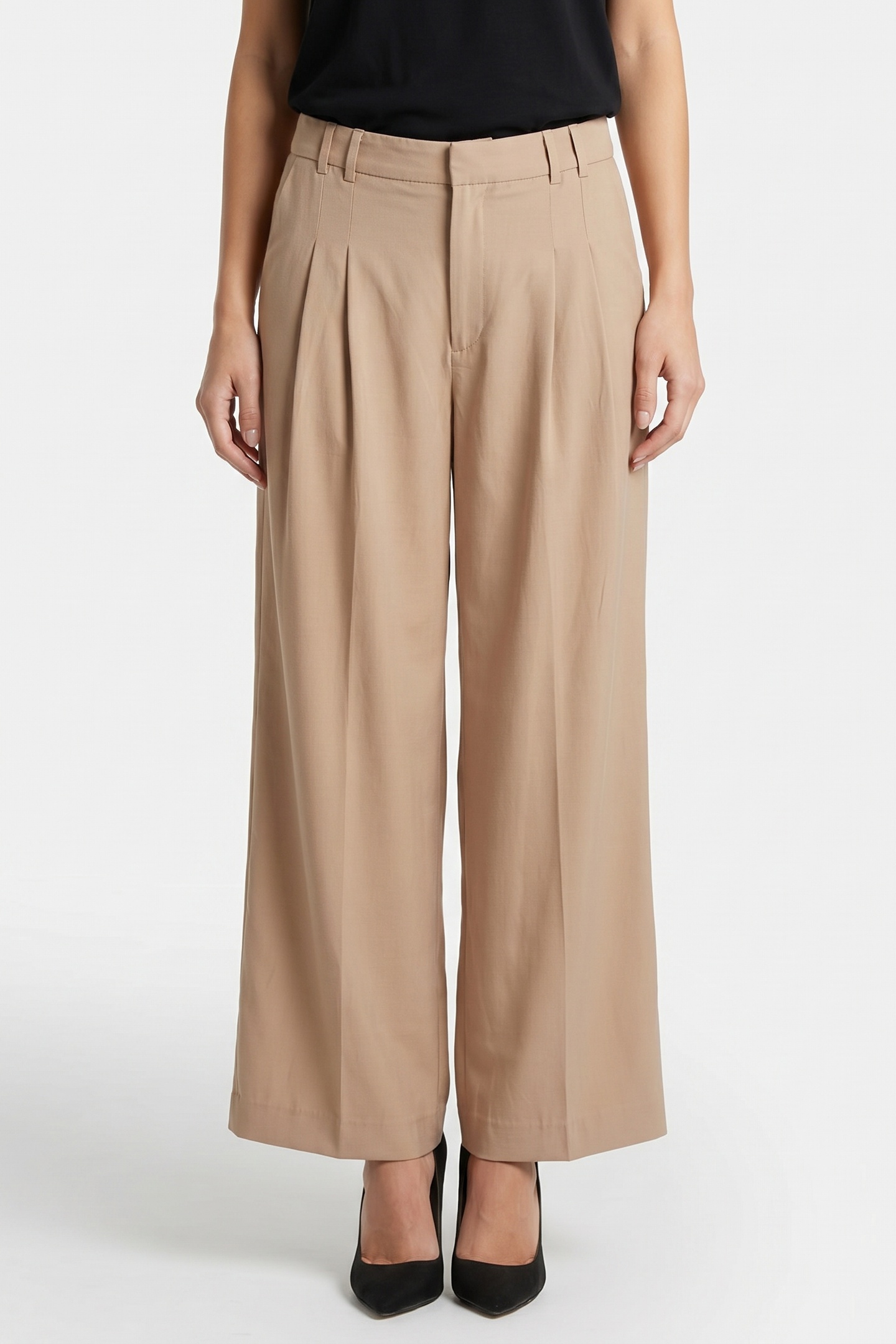 SONITA TROUSERS BEIGE 1