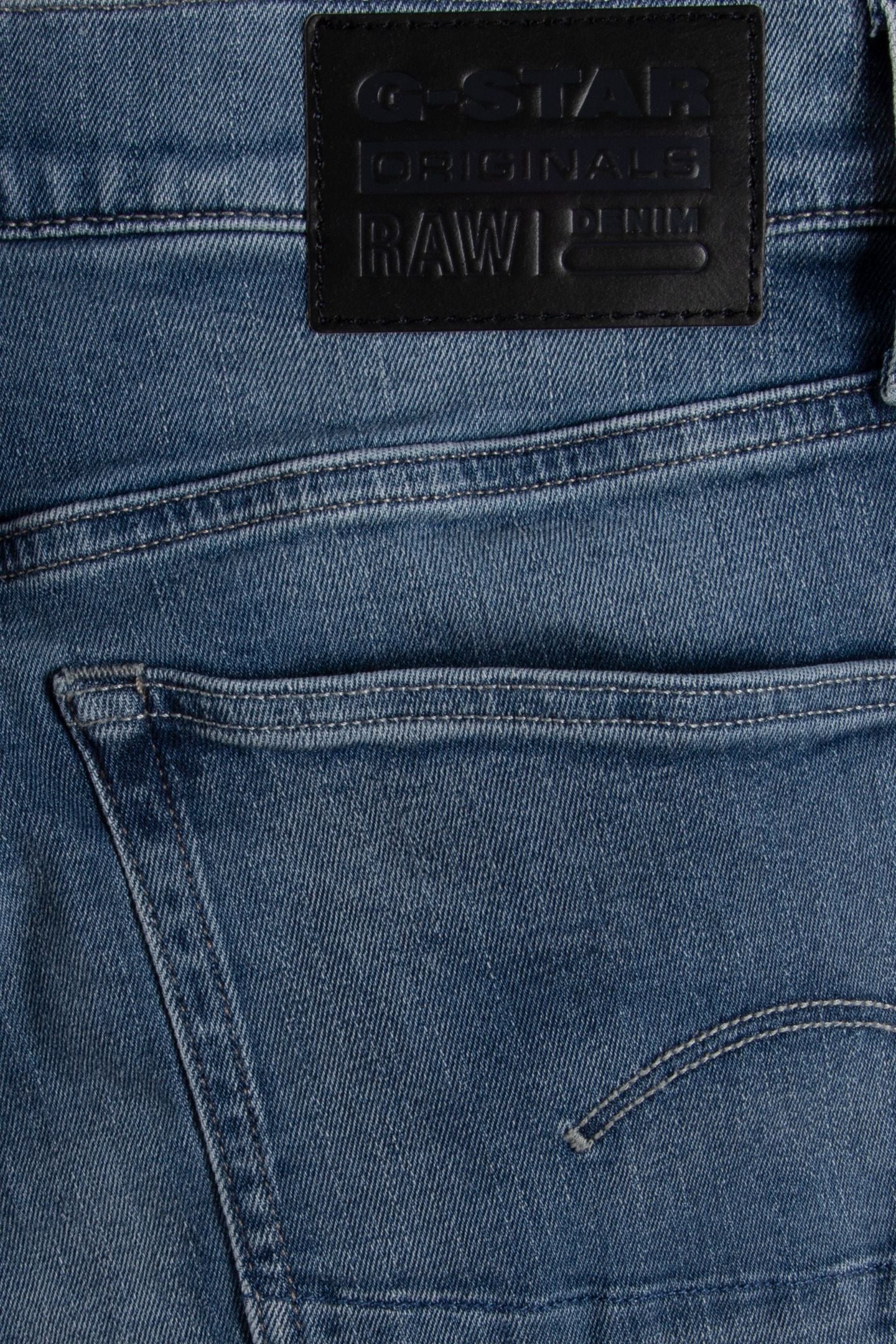 3301 REGULAR TAPERED JEANS FADED HARBOR 4