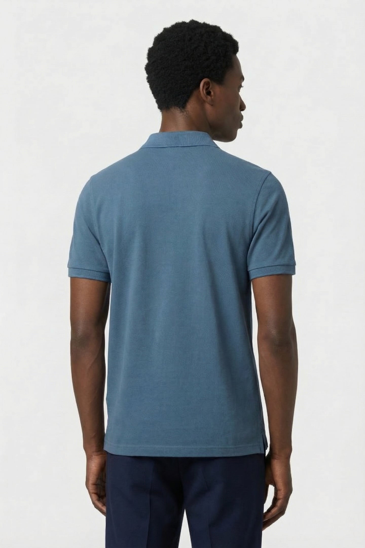 DS_BOWIE BUTTON POLO BLUE FUSION BLUE FUSION 2