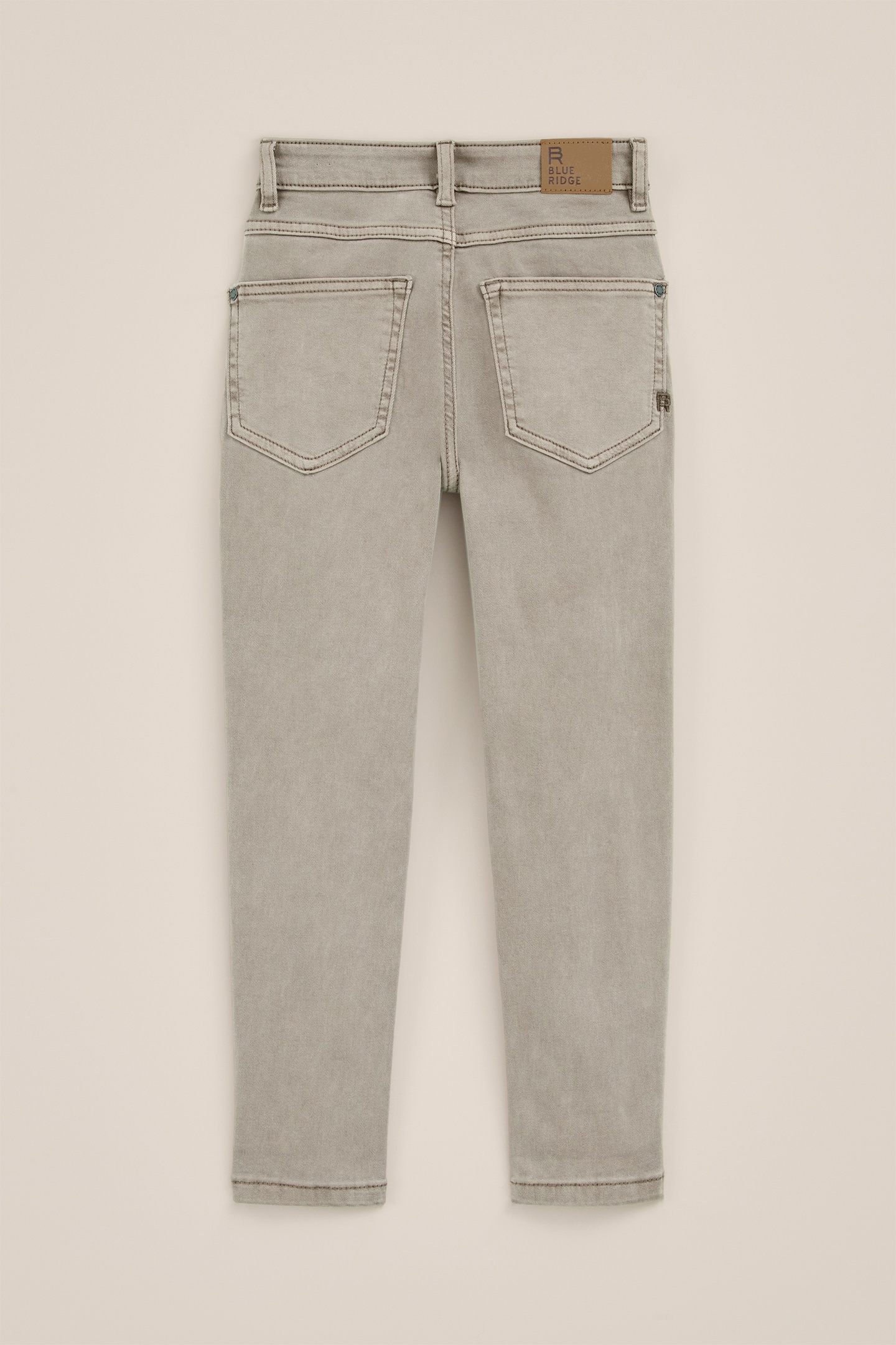 5-POCKET MID WAIST LIGHT BROWN 4