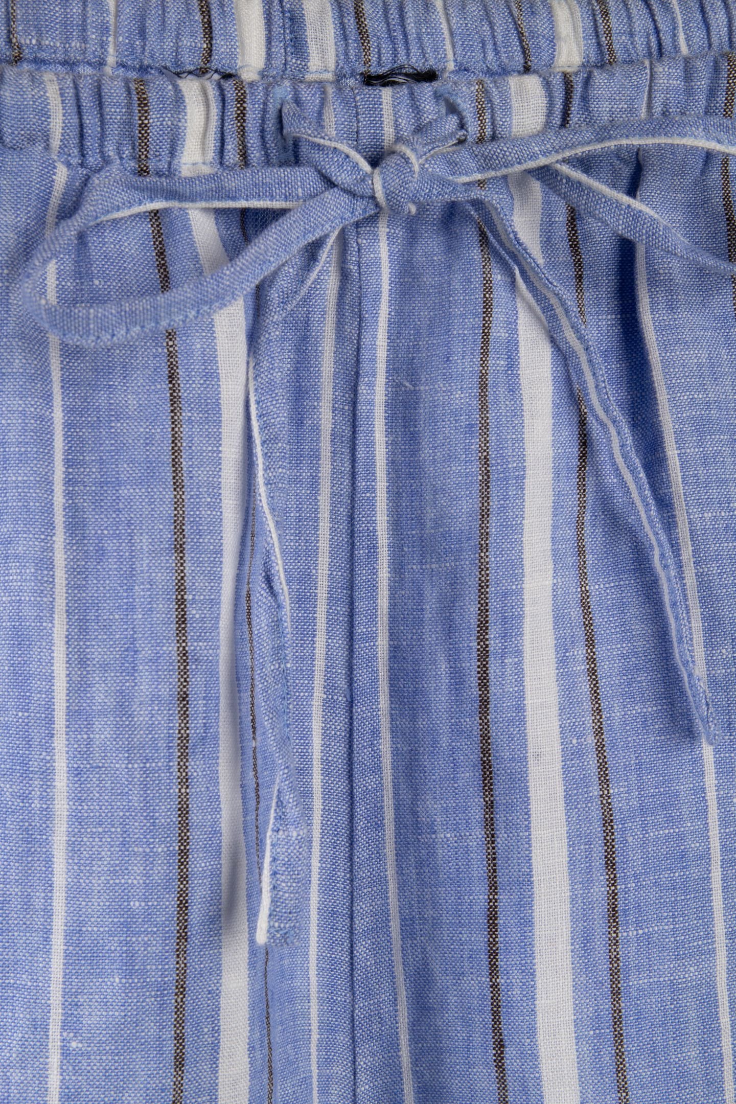 NADIA LINEN SHORTS BLUE 5