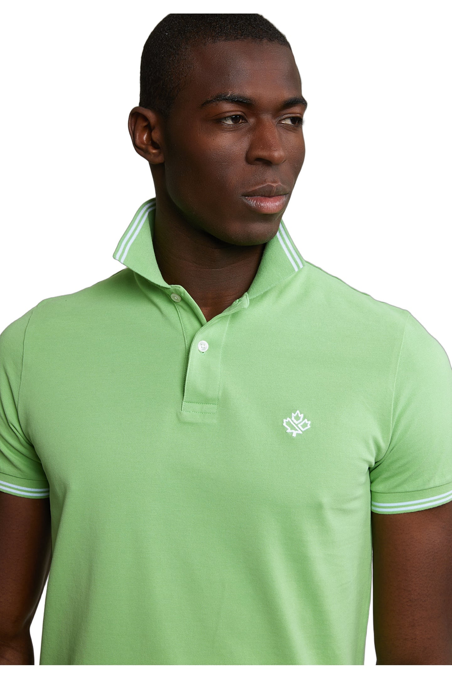 CUSTOM FIT COTTON POLO BREADFRUIT 2