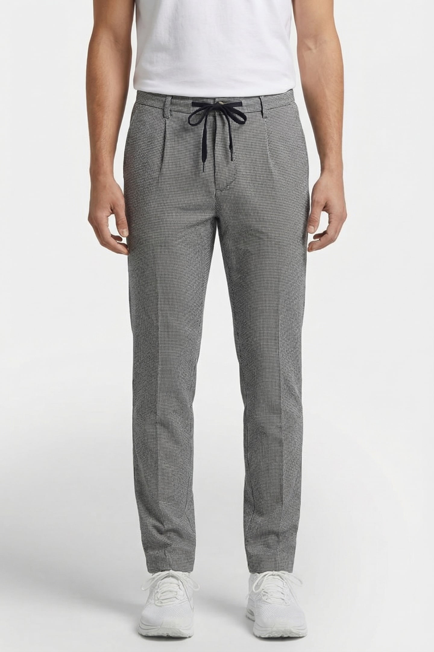 DS_LOGAN MICRO CHECK DK. NAVY 1