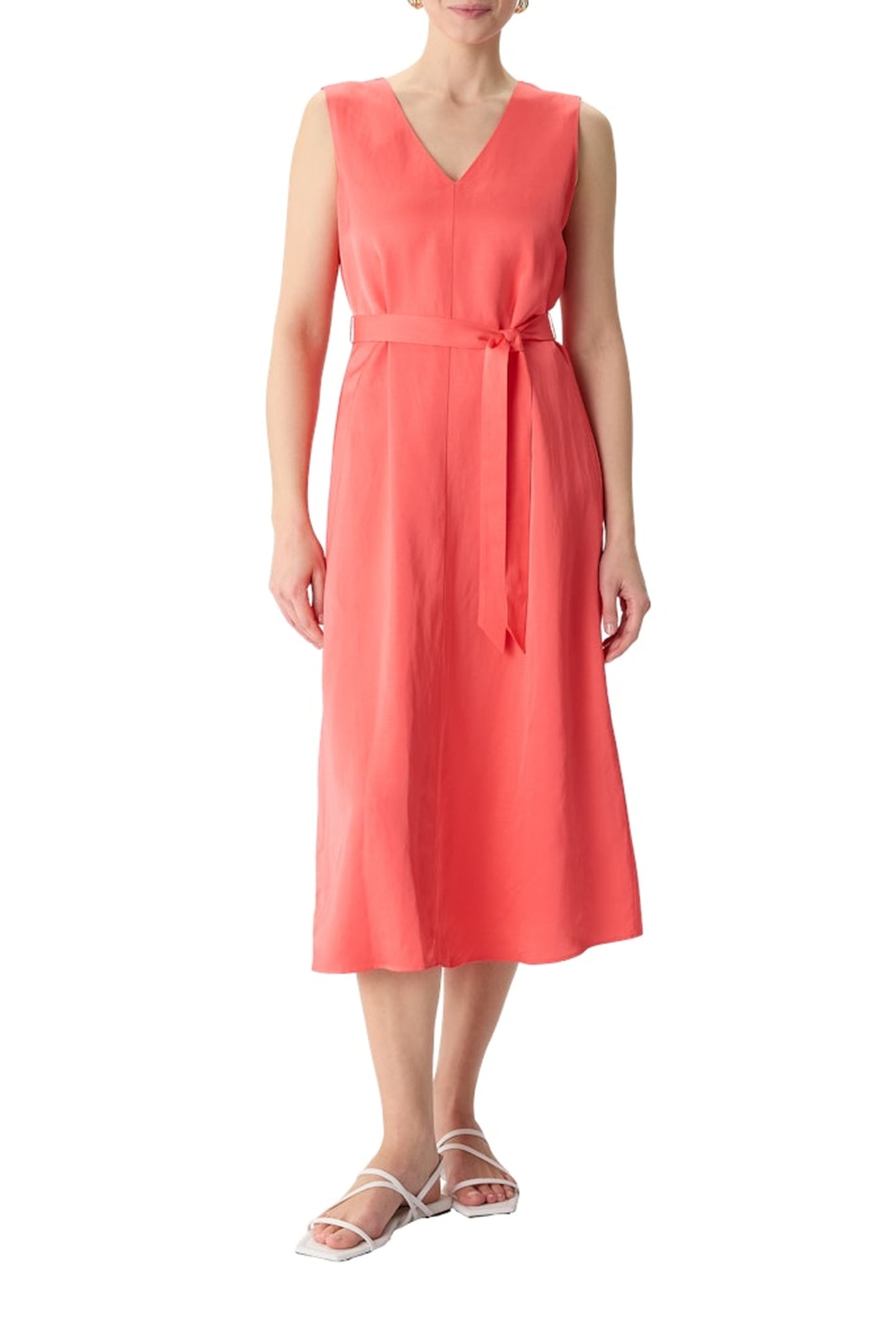 Comma Dresses Pink Maat: 38 | Midi Jurken Outlet | Dames | Blauw