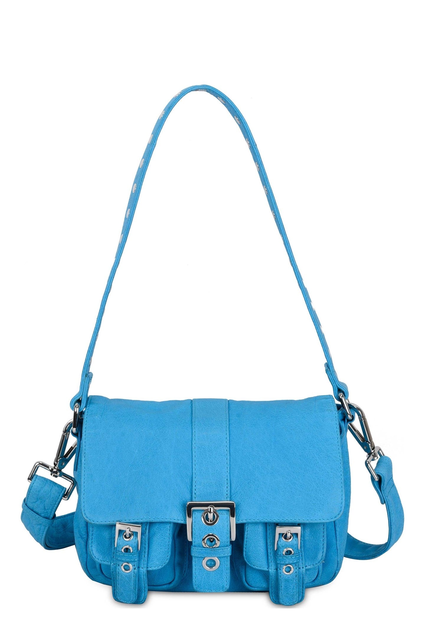 Núnoo Honey Buckle Washed Blue Maat: OS | Tassen Outlet | Dames | Blauw