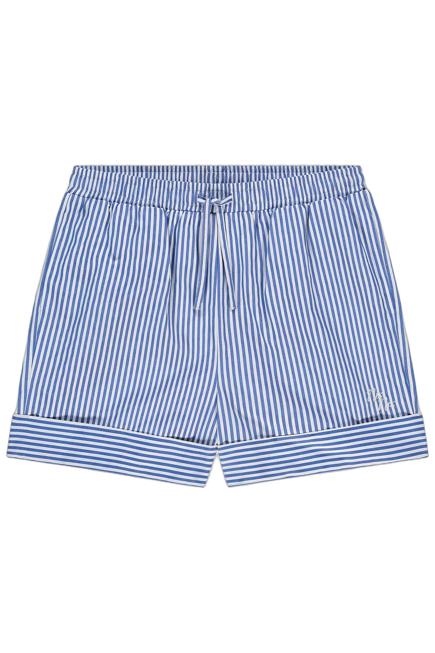 AAVA SHORTS AZURE BLUE/OFF WHITE 3