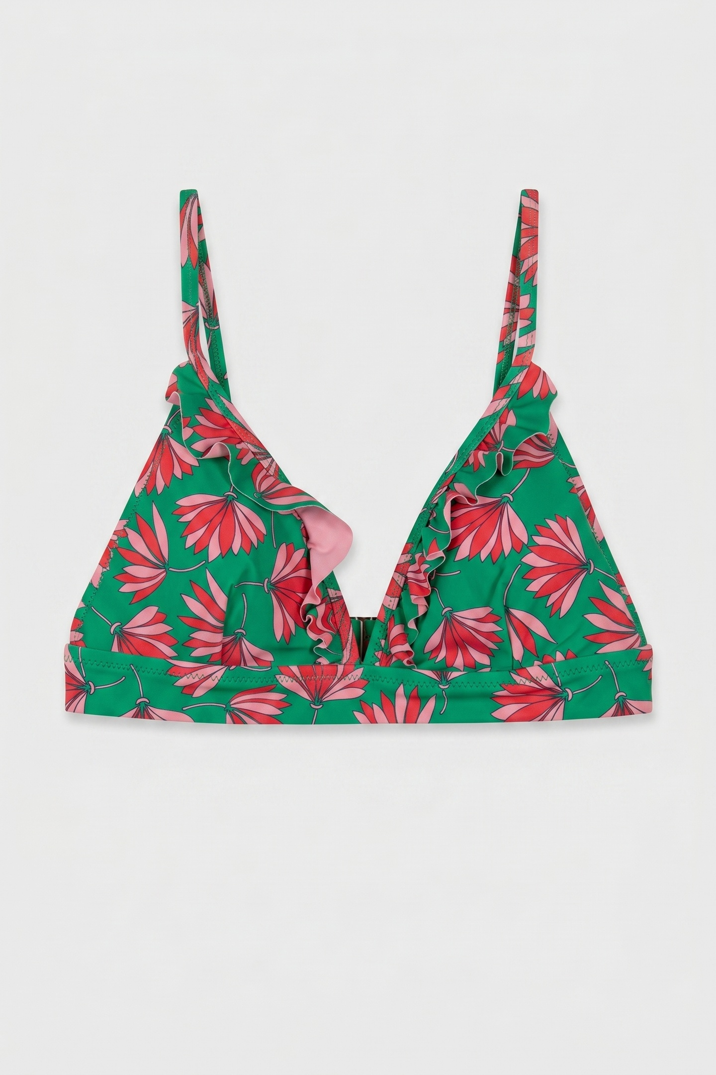 BEAU BIKINI TOP BLOSSOM TROPIC GREEN BLOSSOM 2