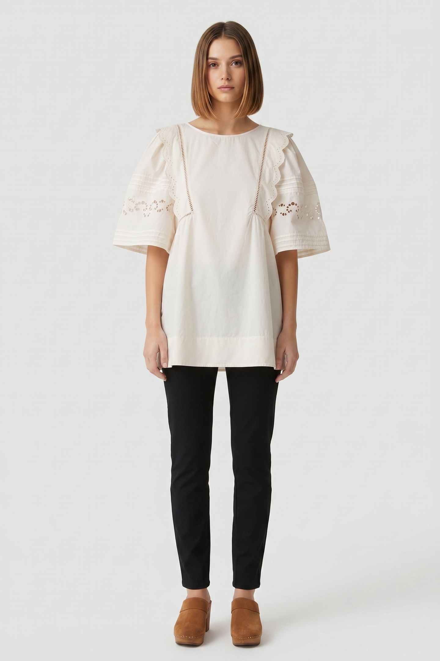 & Other Stories Frankie Dress White Maat: L | Mini Jurken Outlet | Dames | Wit