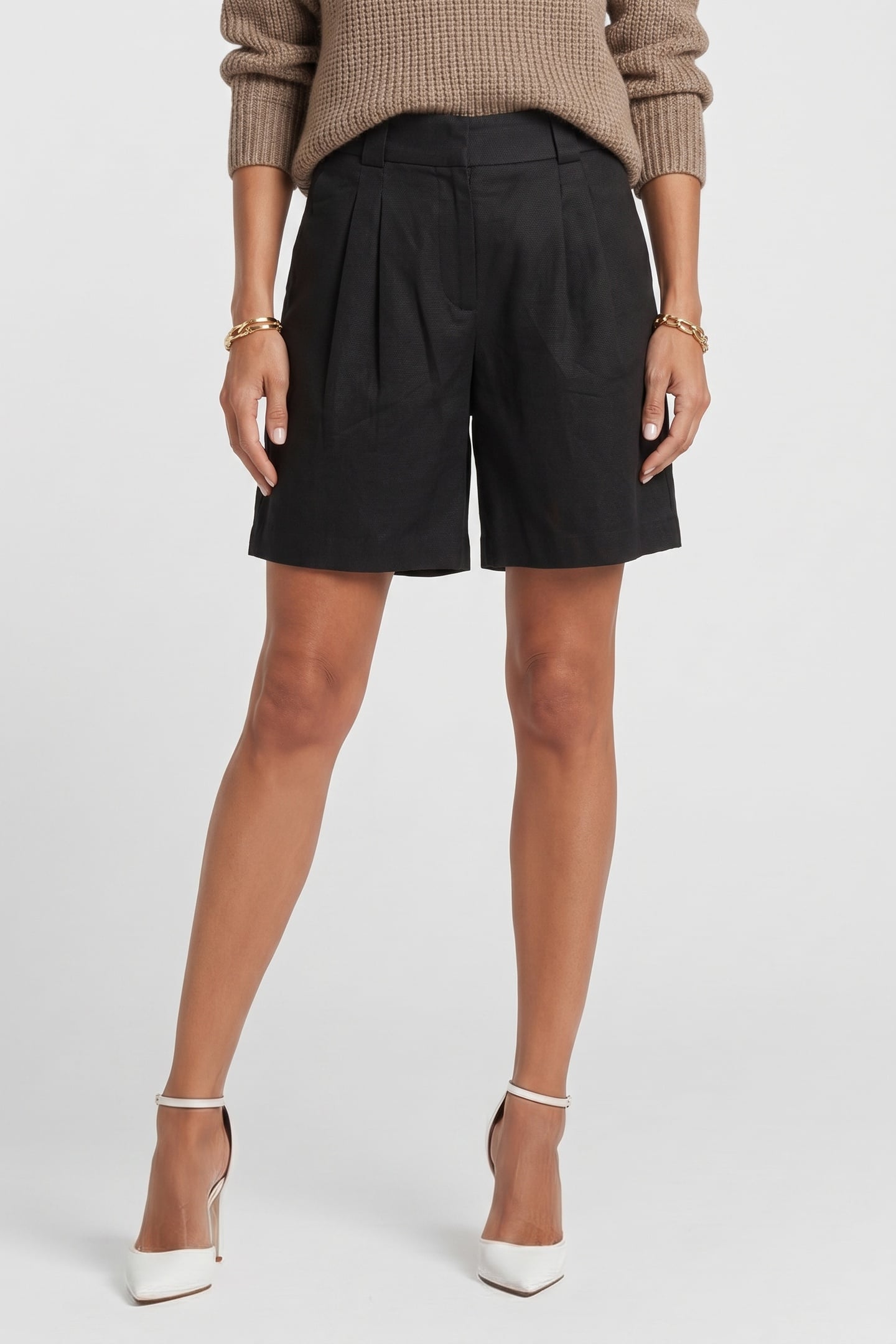 CECIL SHORTS BLACK 1