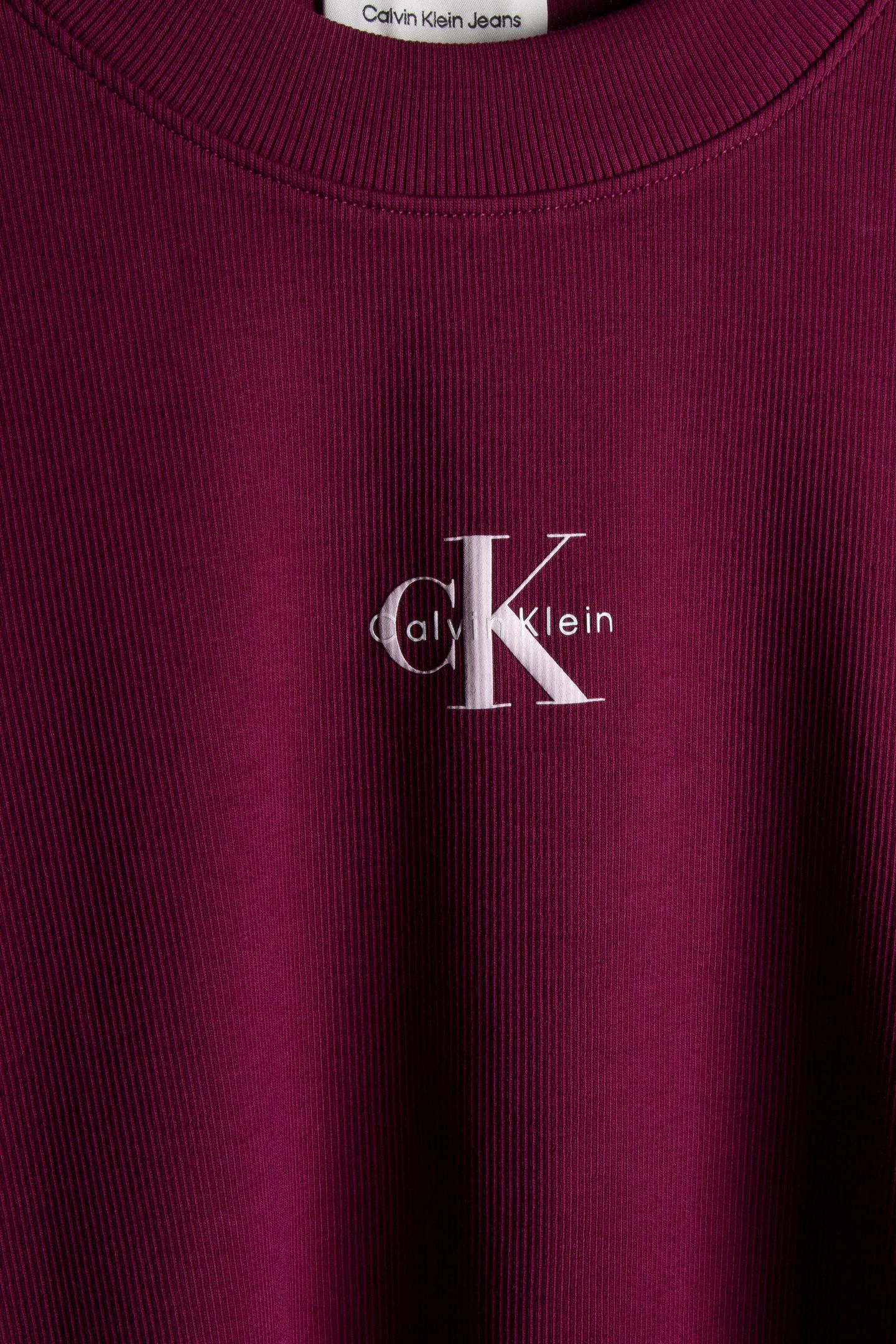 LS MONOLOGO BABY TEE BERRY GLAZE 4