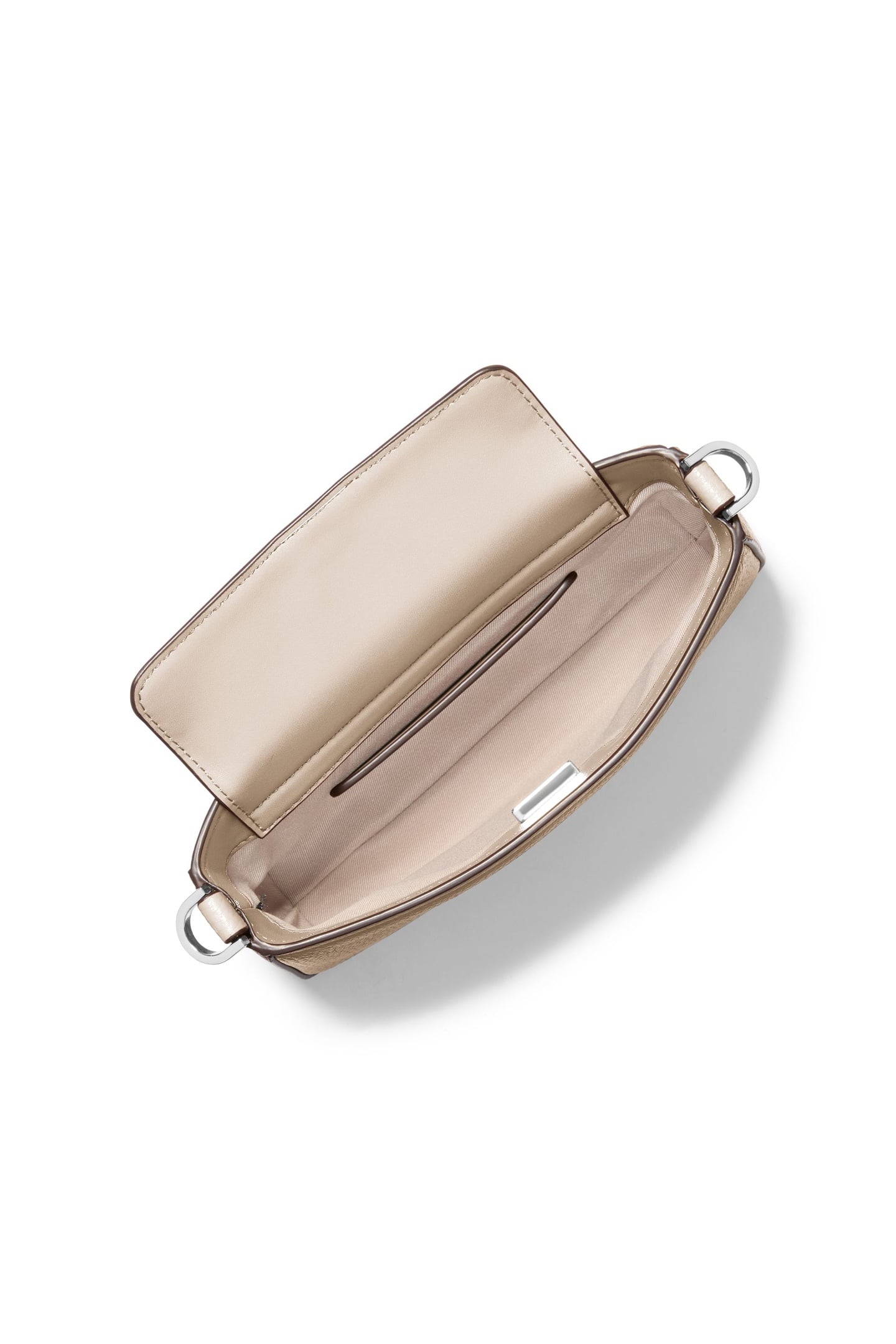 SMALL CROSSBODY POUCHETTE LIGHT SAND 3