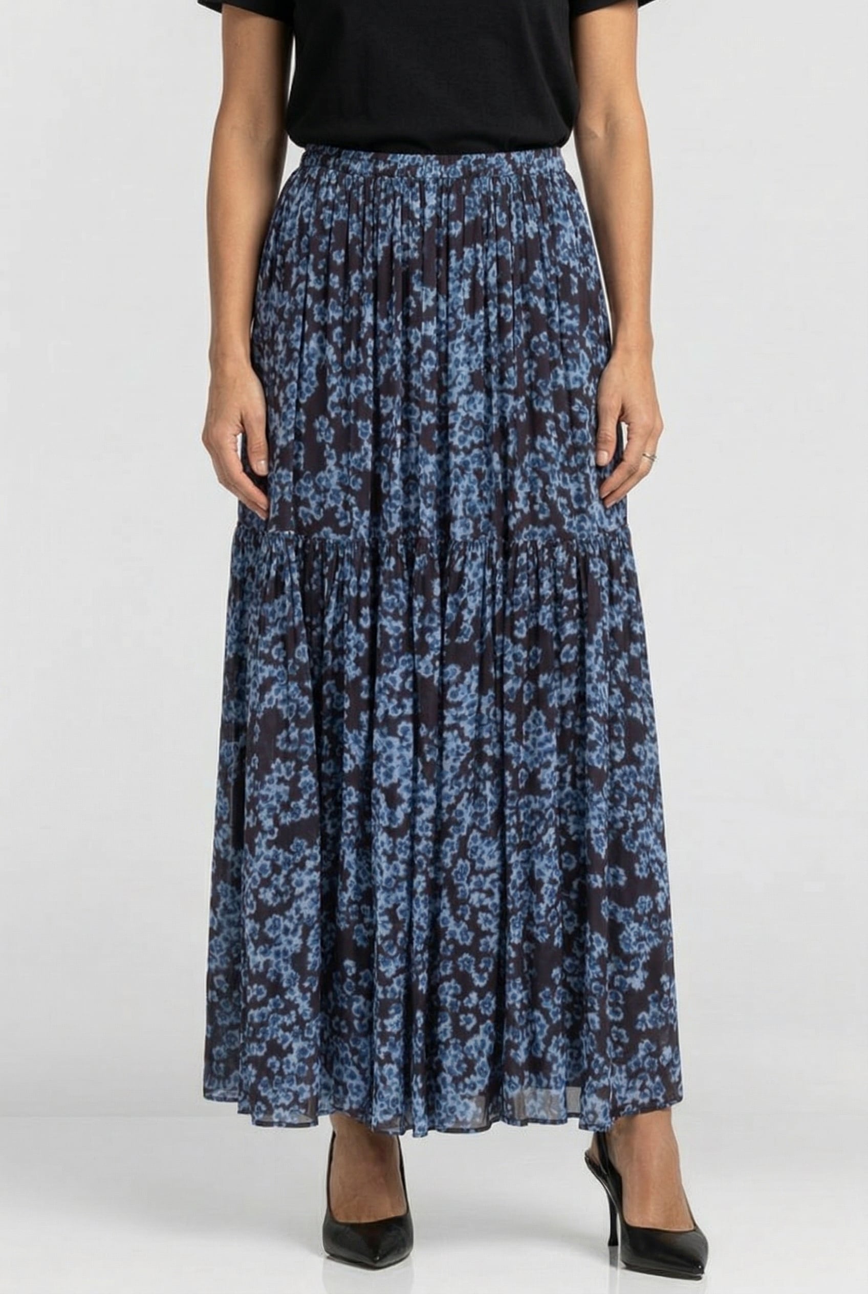 FELICE AOP SKIRT BLUE 1