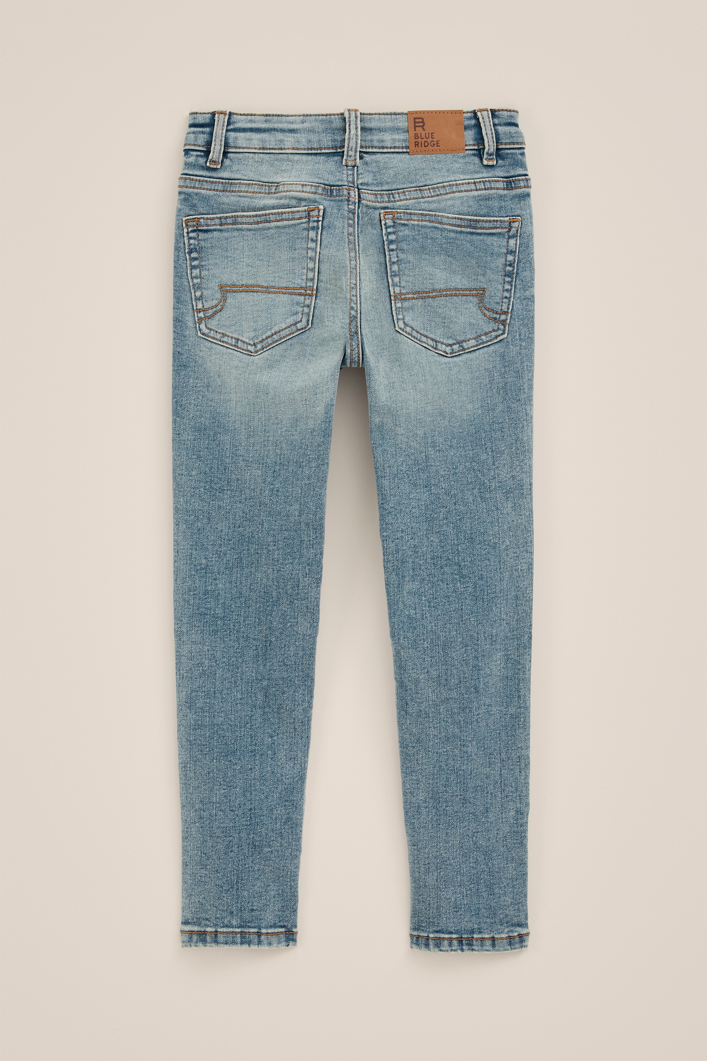 5-POCKET MID WAIST BLUE 4