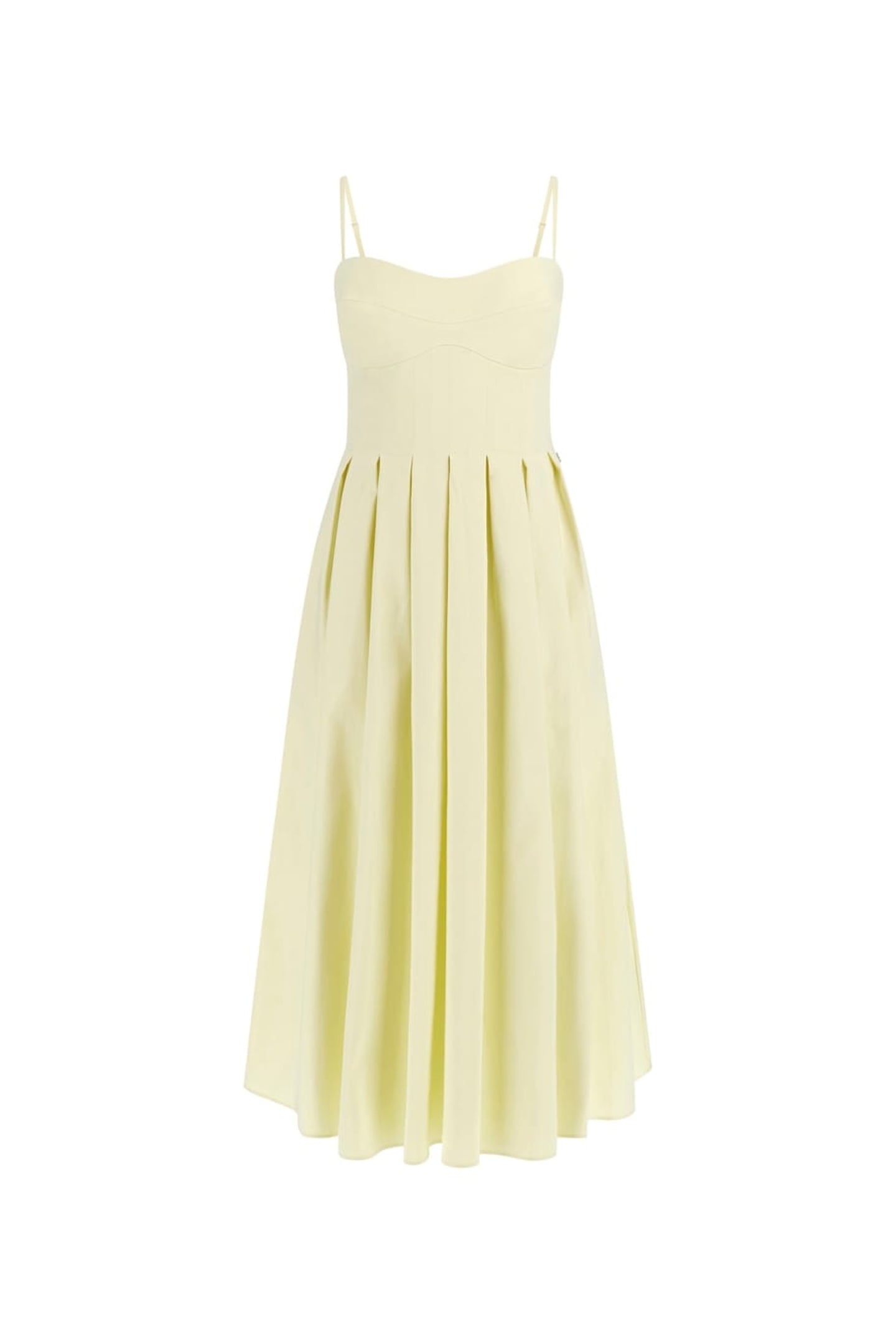 GUESS ECO SL BRIA DRESS PASTEL LIME 2