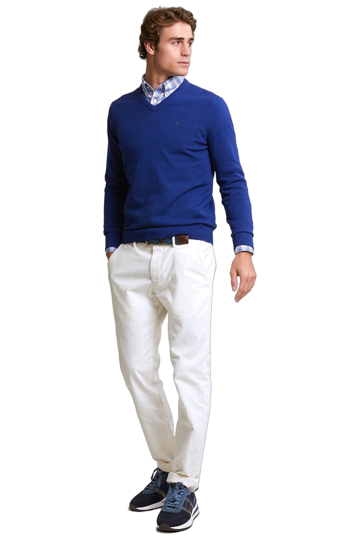 CUSTOM FIT CHECKED SHIRT MULTI 2