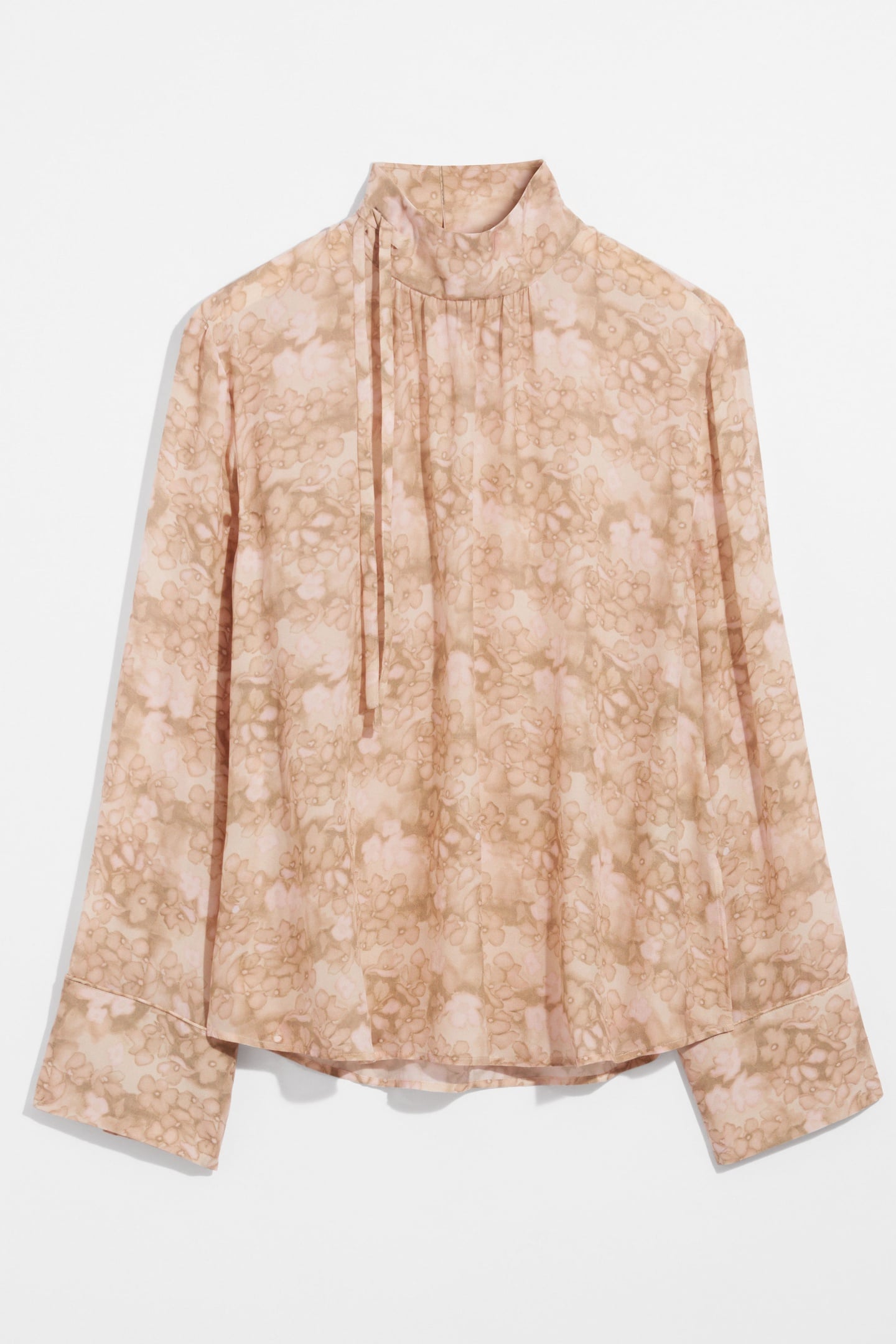 ZORA SILK BLOUSE ORANGE 3