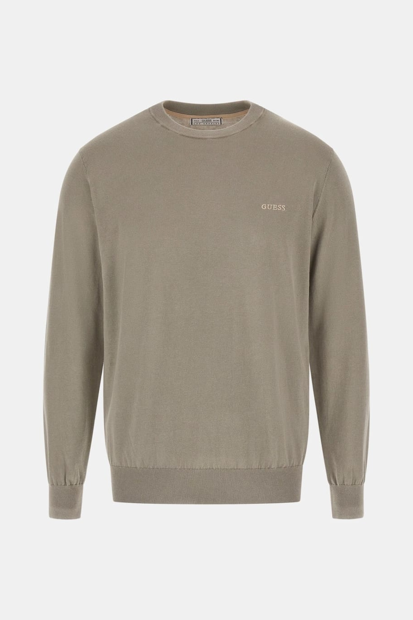 GUESS ECO CHESLEY WASHED LS CN SAGE PLANT 1