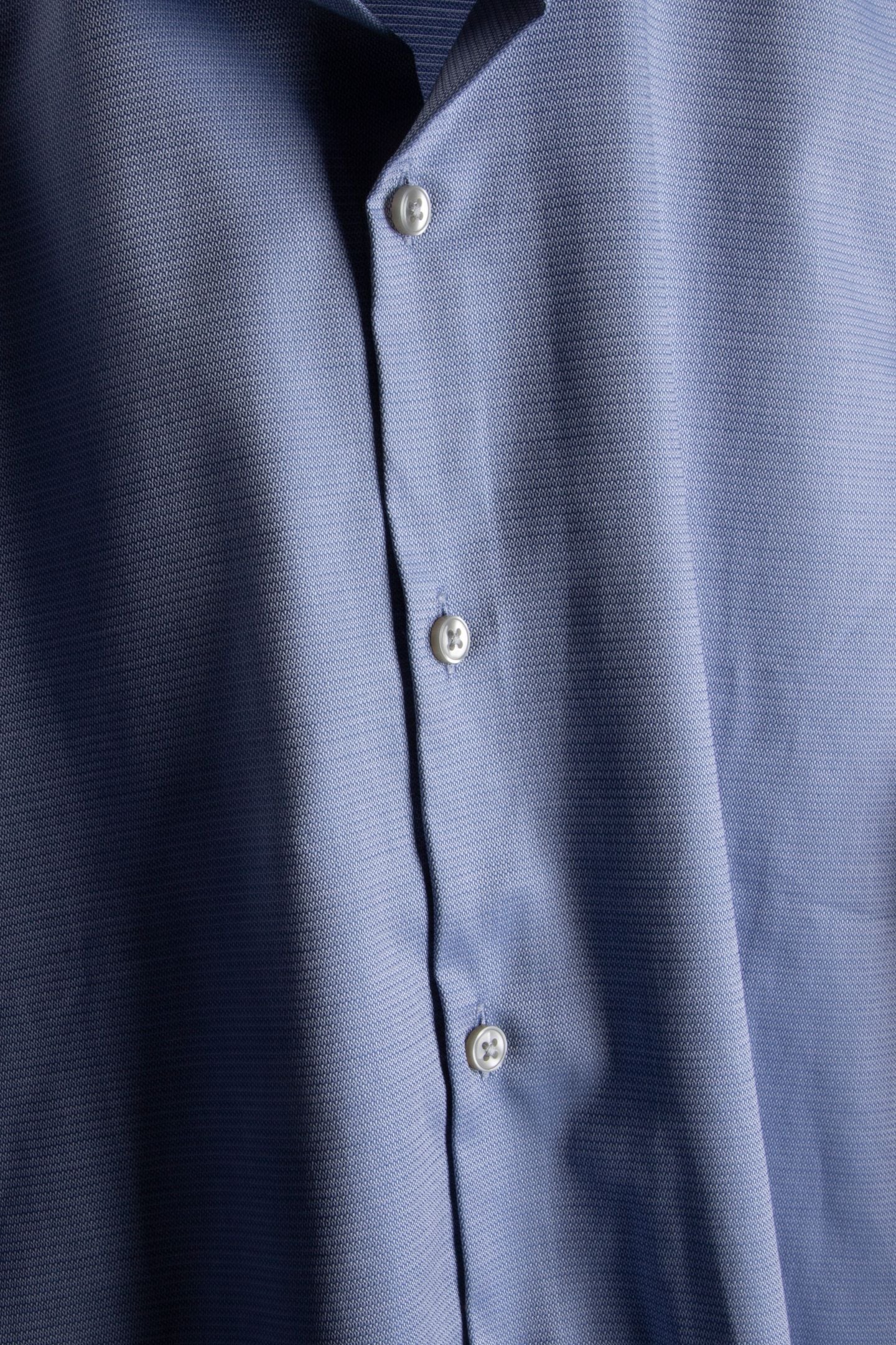 SLIM ESSENTIAL POPLIN DRESS SHIRT NAVY 7