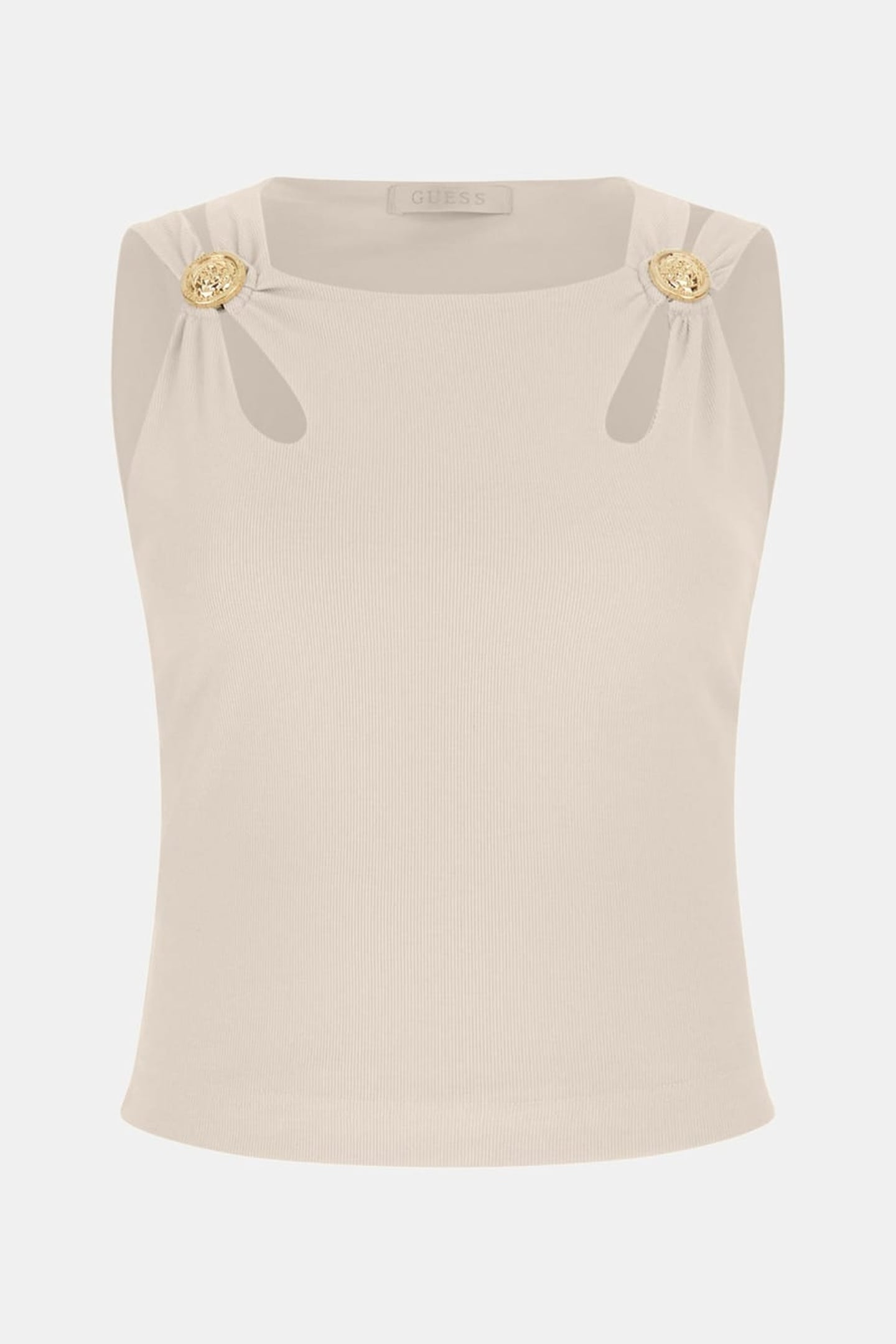 GUESS ECO ZAMA CUT OUT DETAILS PEARL OYSTER 2