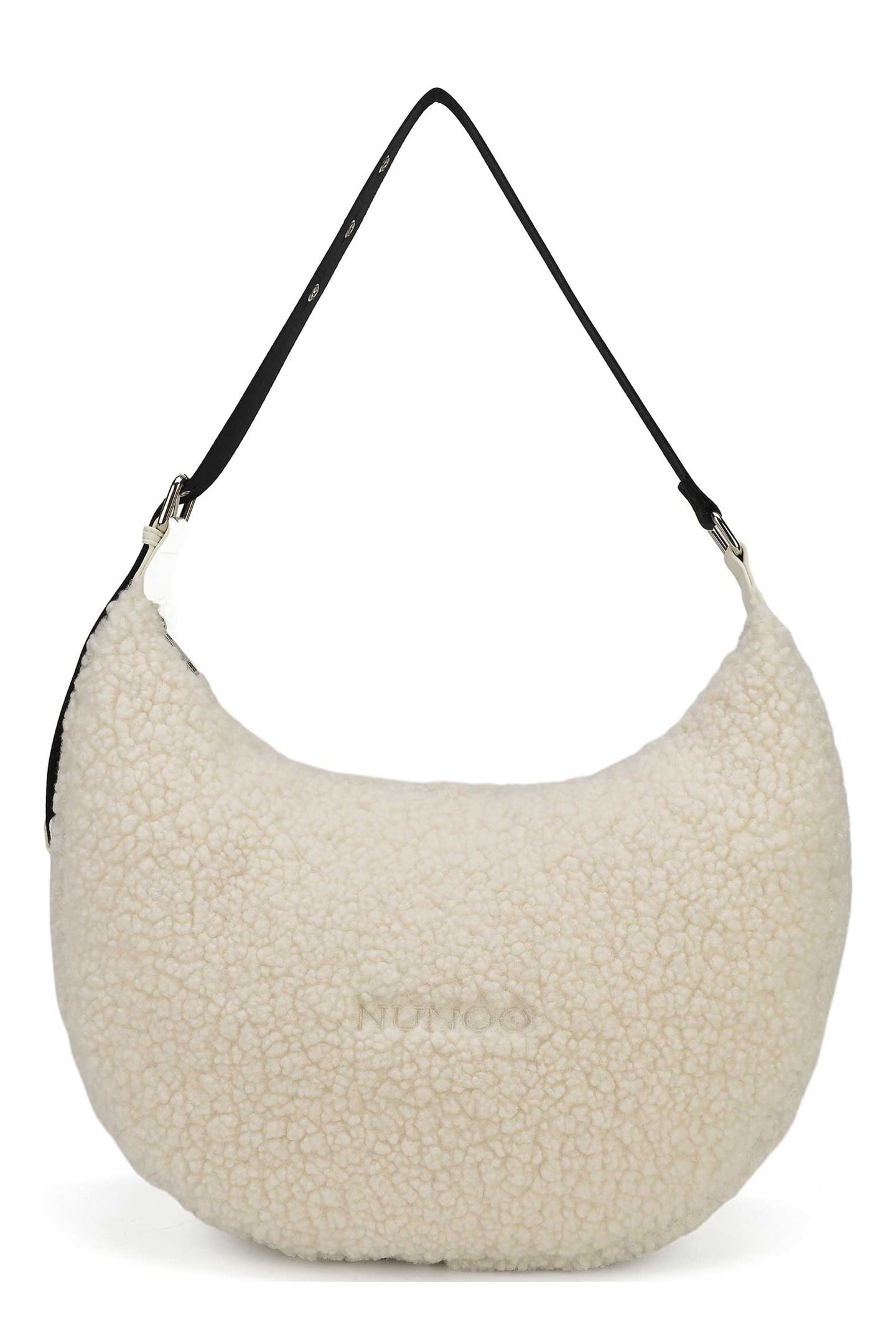 Núnoo Stella Teddy White Maat: OS | Handtassen Outlet | Dames | Wit